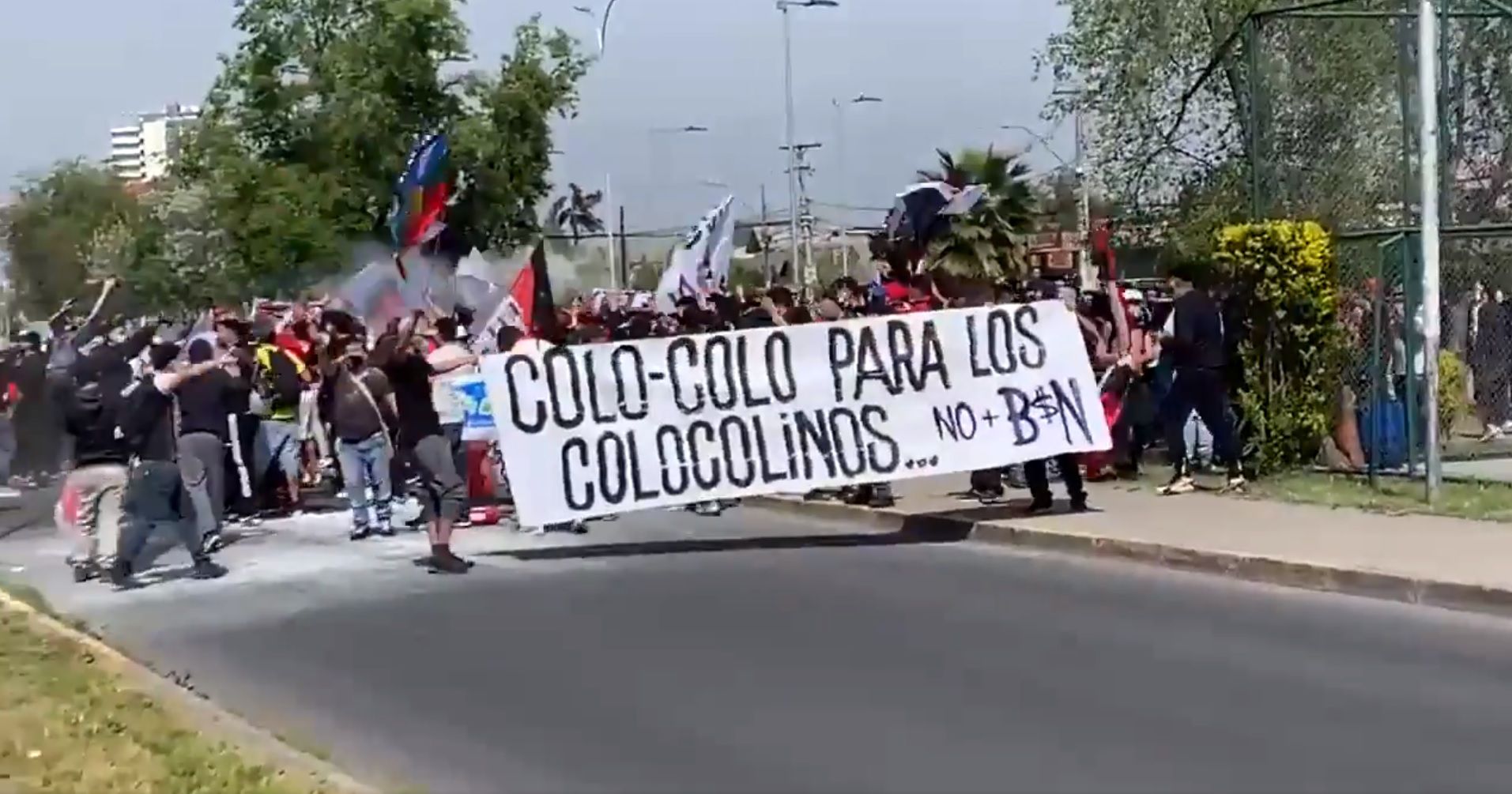 Hinchas de Colo Colo