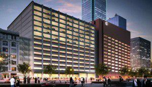 Commission Ok S Bank Of America Plaza S Giant New Parking Garage