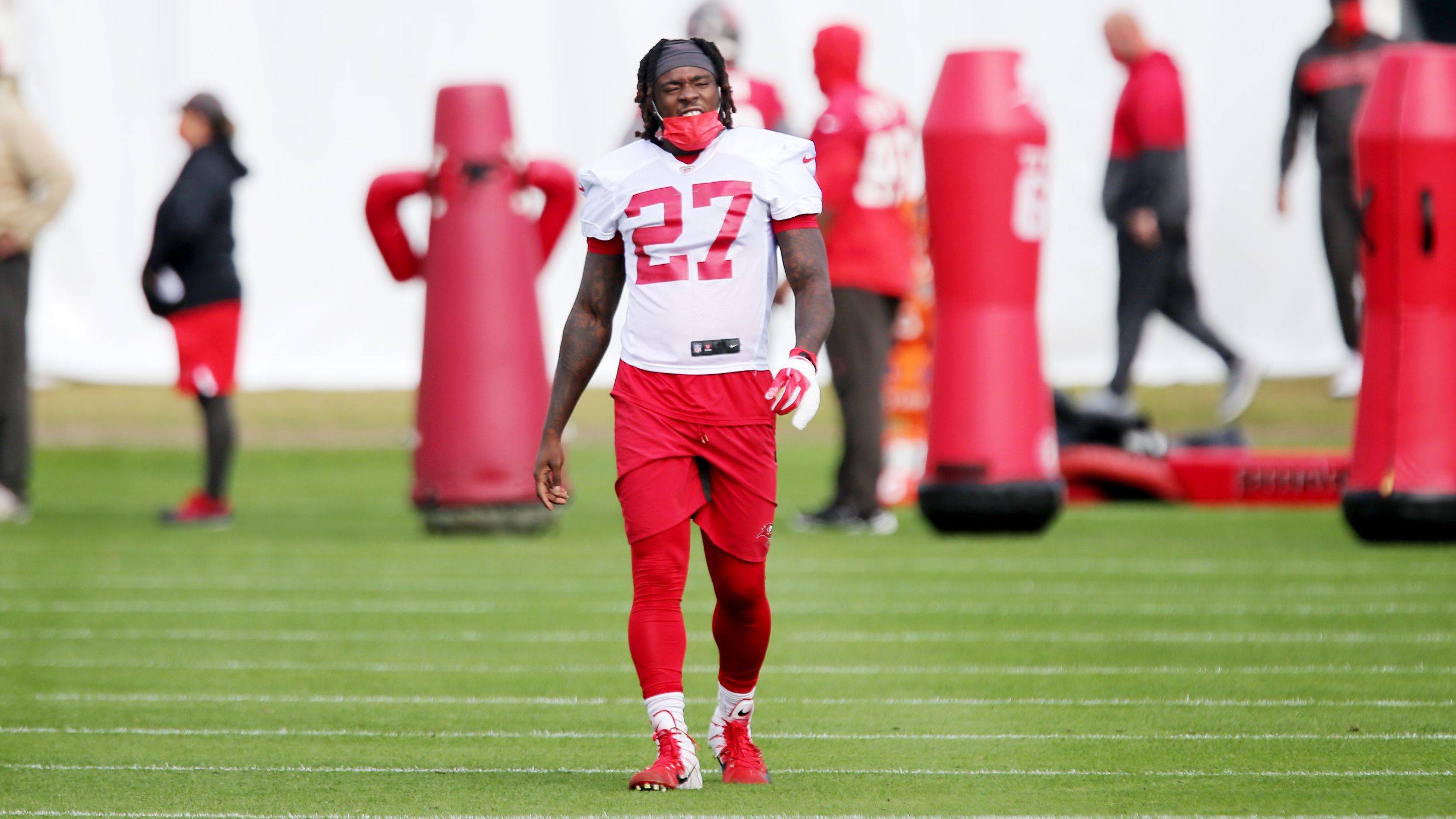 Ronald Jones returns to practice for the Bucs