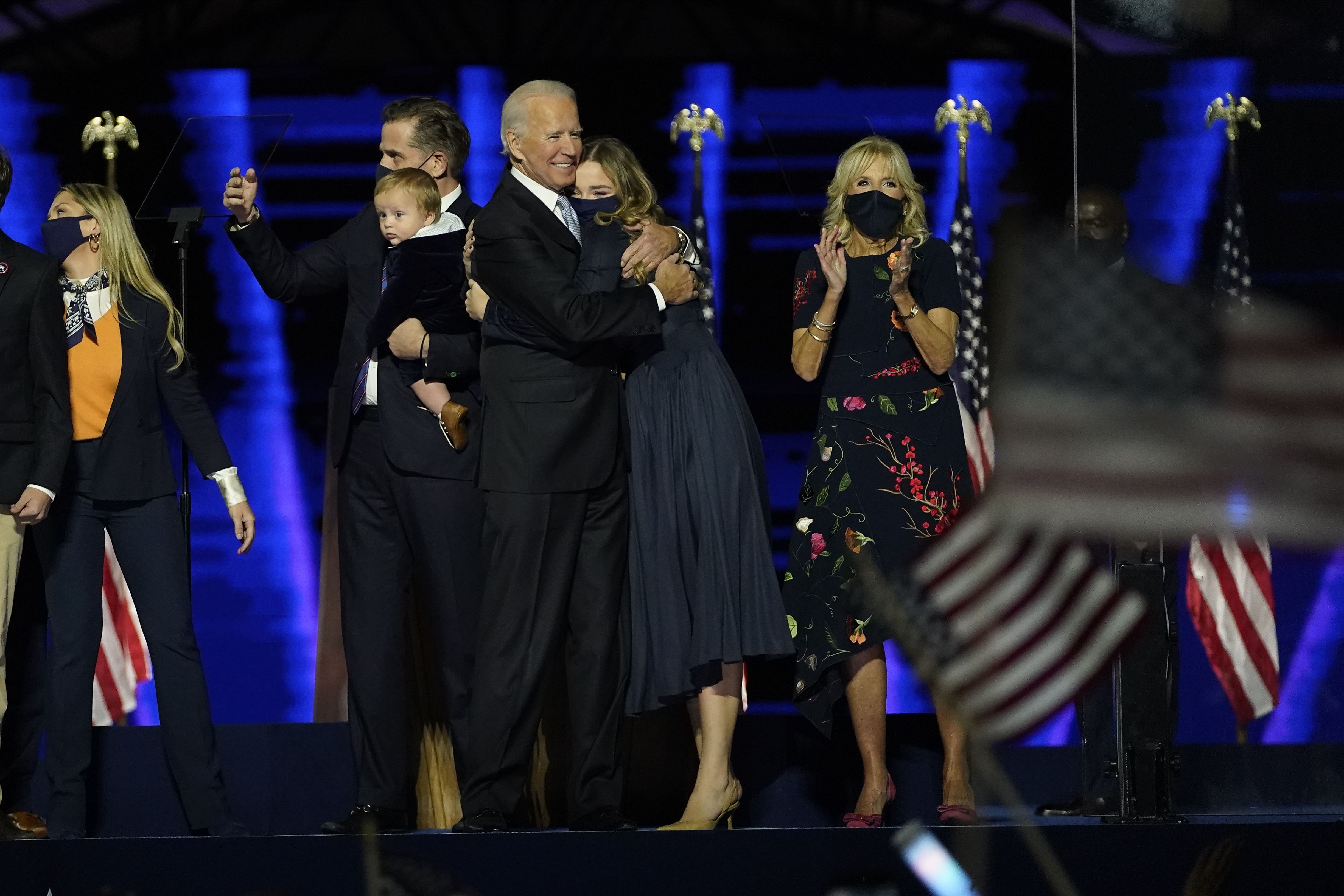 Joe Biden pledges to be a president who seeks unity in victory speech 