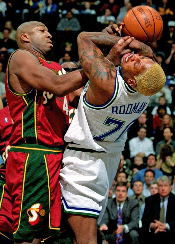 Dennis Rodman Dallas Mavericks Highlights 2000 