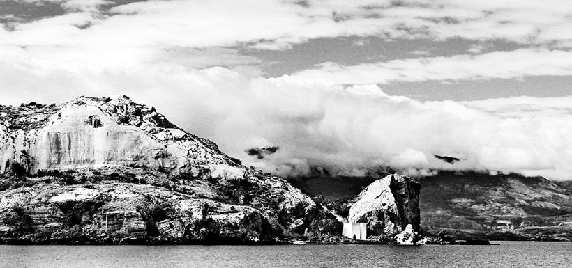 isla de mármol, lago general carrera