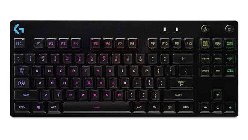 Teclado Logitech gamer