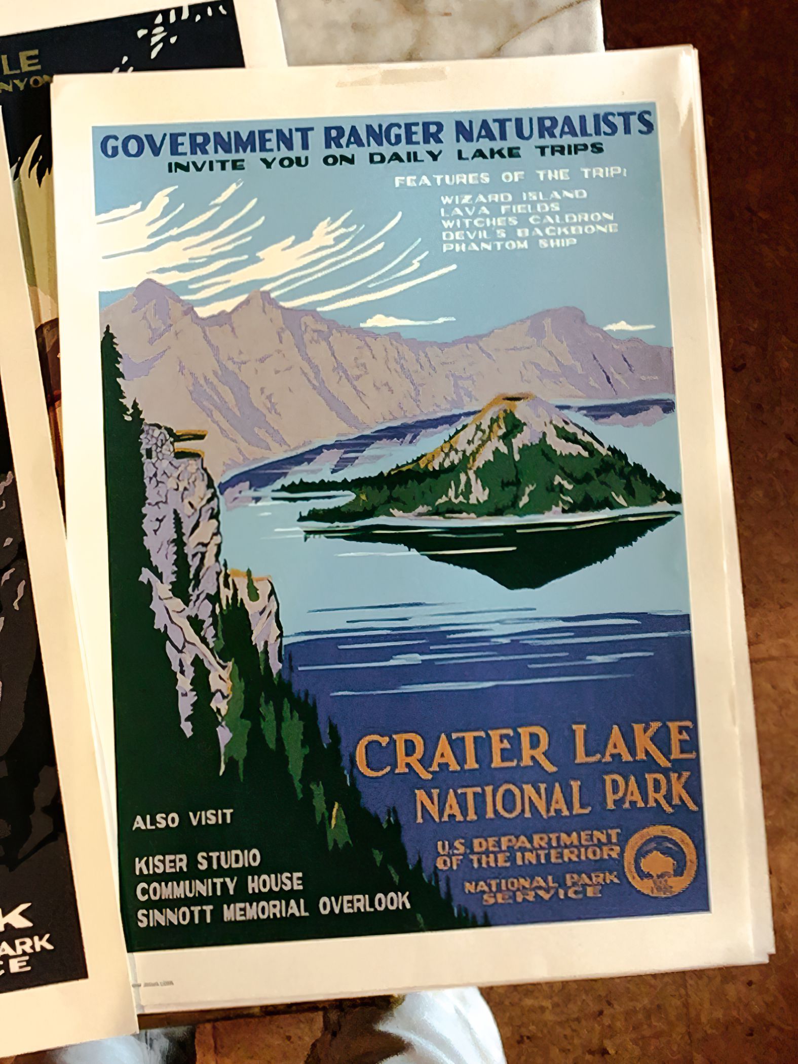 Ranger Naturalist Serv Zion National Park Poster Art Fridge Magnet U709 Utah 