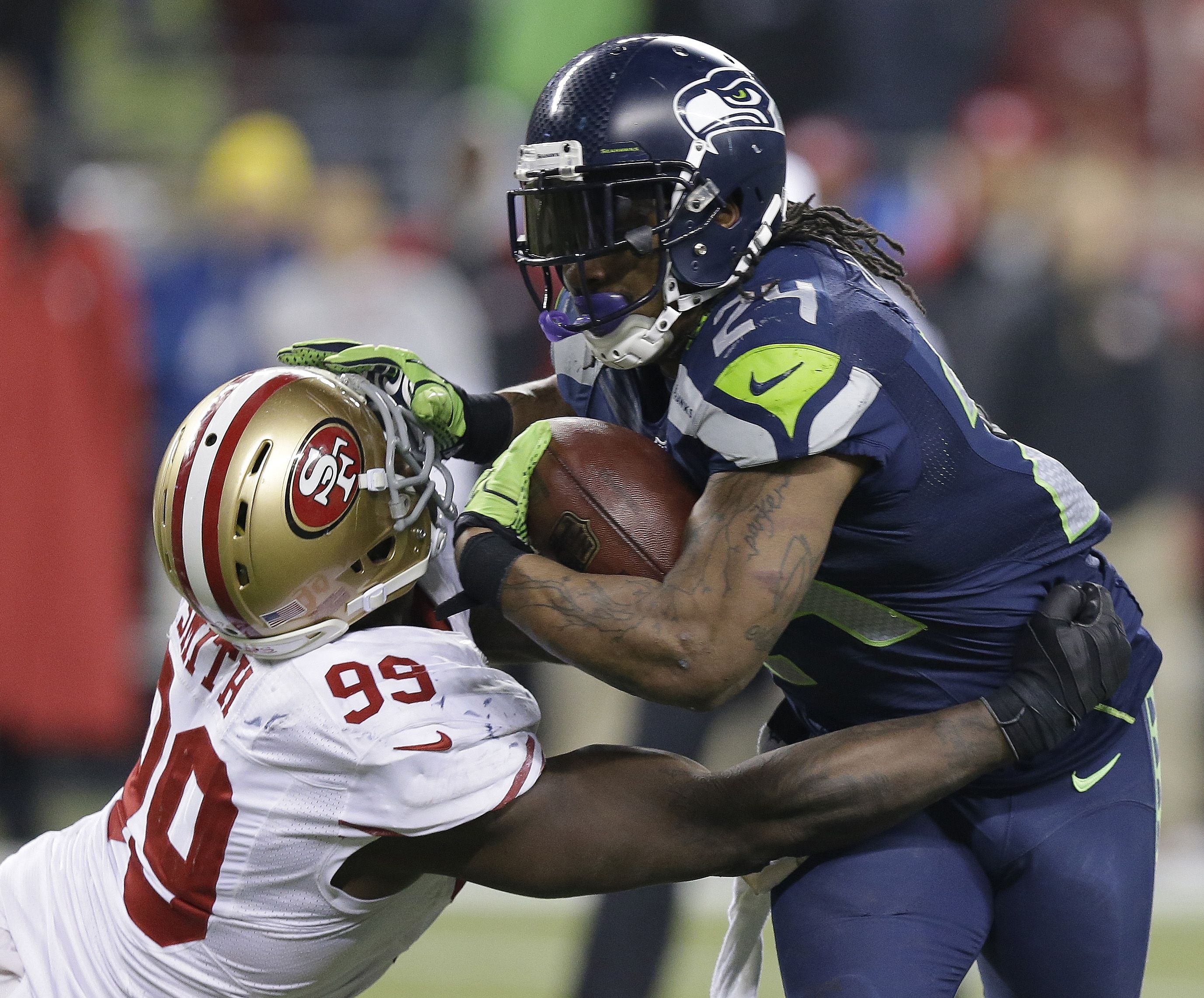 A Grip on Sports: Watching a Seahawks game on TV shouldn't be as hard as it  was Thursday night