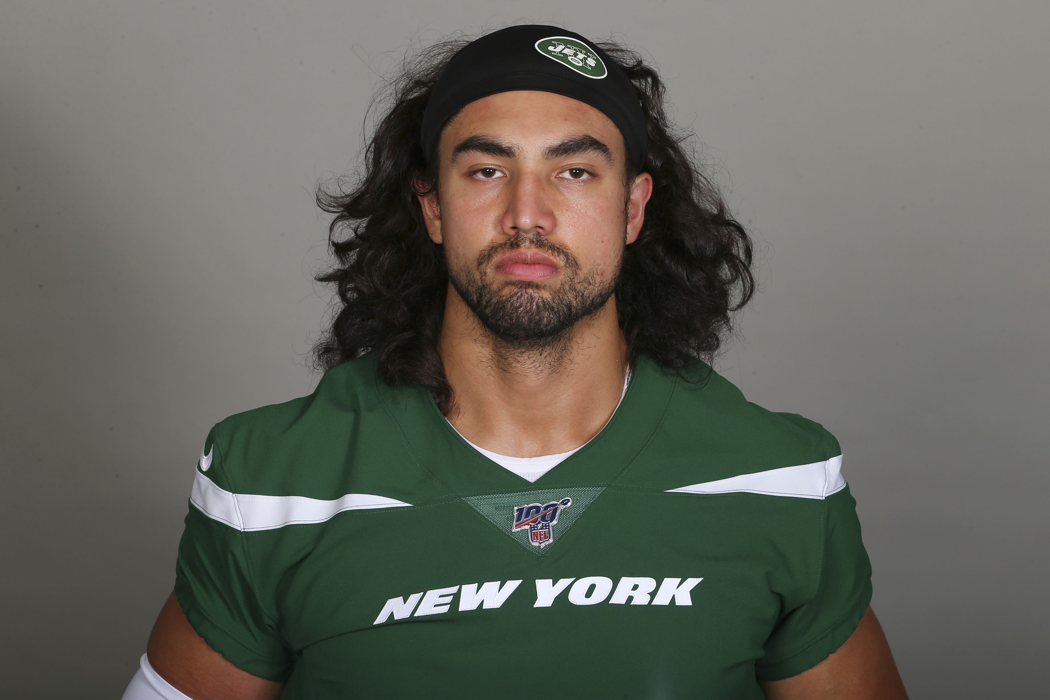 Stick to sports? Jets' Bronson Kaufusi used to – but now he's