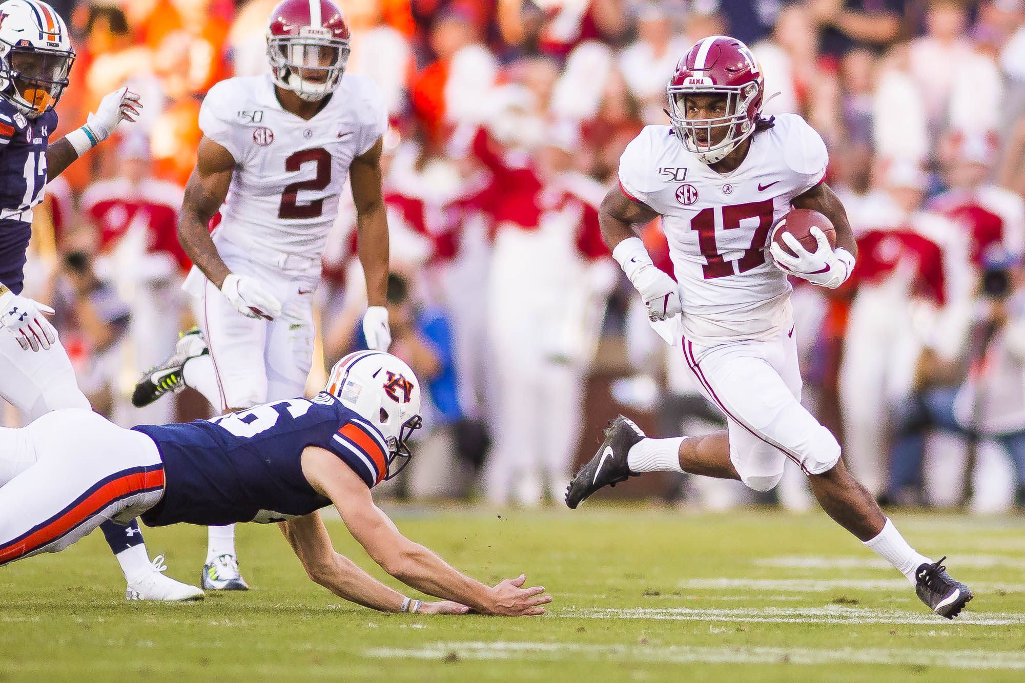 Jaylen Waddle proves worthy of bigger role in Alabama football's win