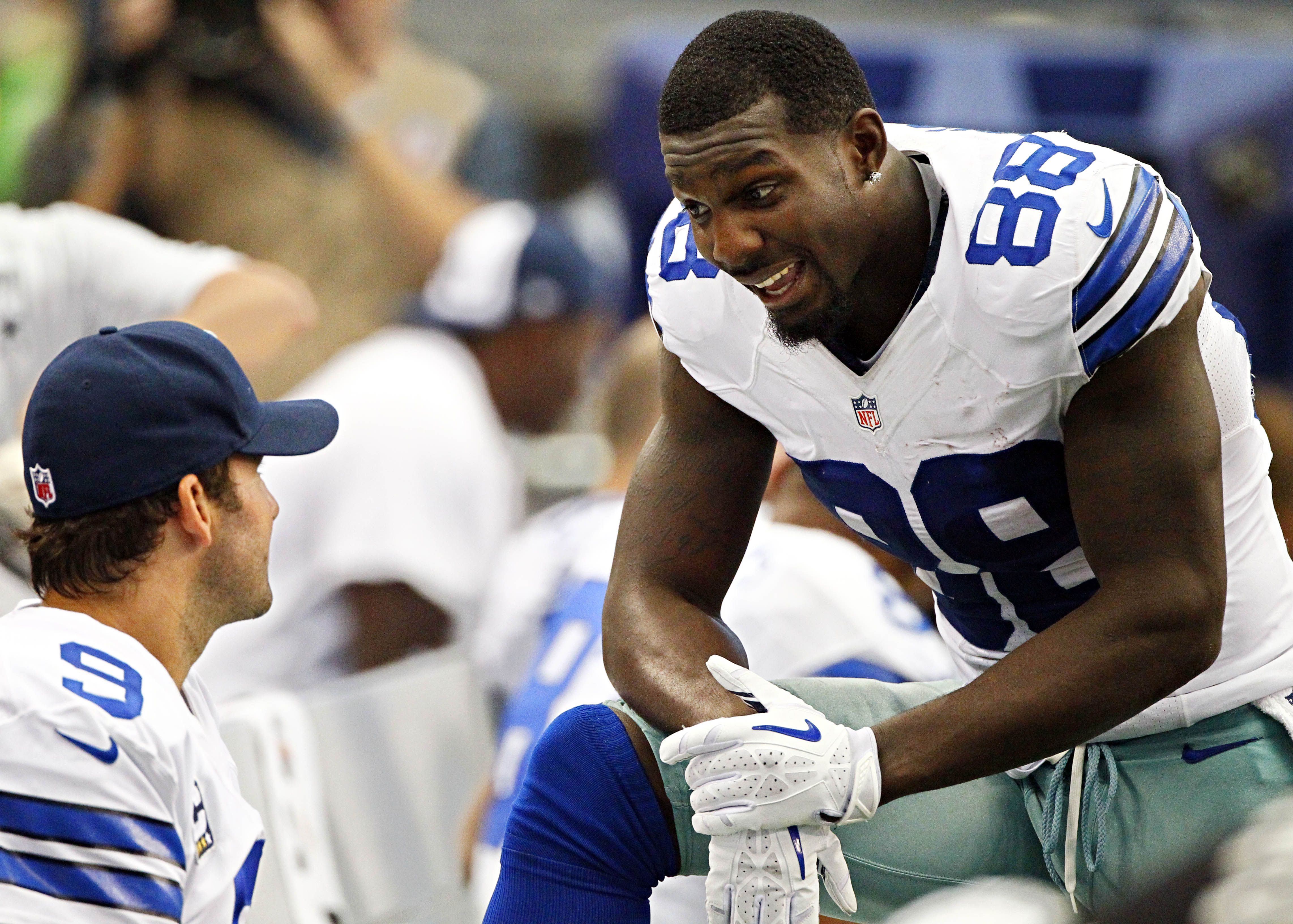 Dez Bryant's Extremely Happy Celebration after Cowboys Win Late