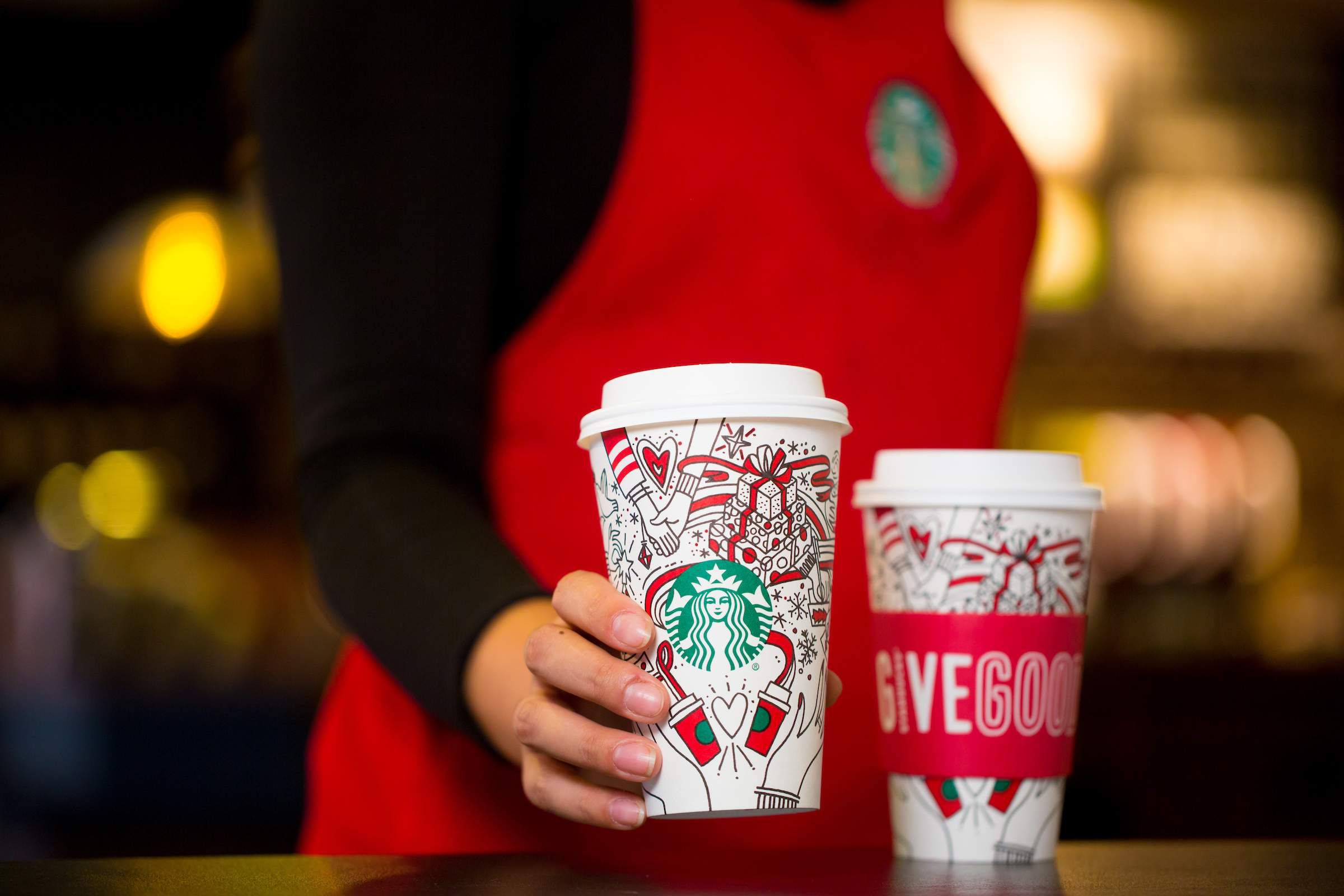 Starbucks just debuted new holiday cups and they are totally gorgeous