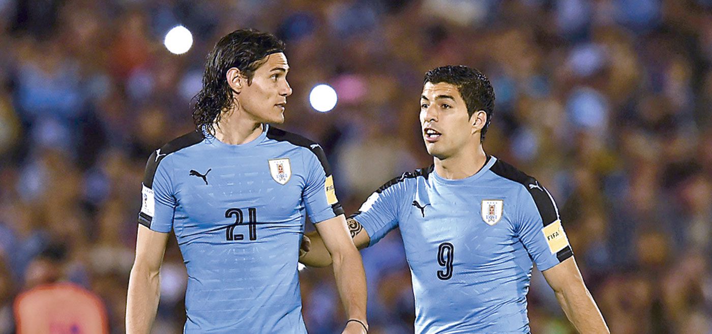 Luis Suárez, Edinson Cavani