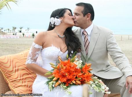 Así fue la boda de Wladimir Vargas y Jennifer Pazmiño