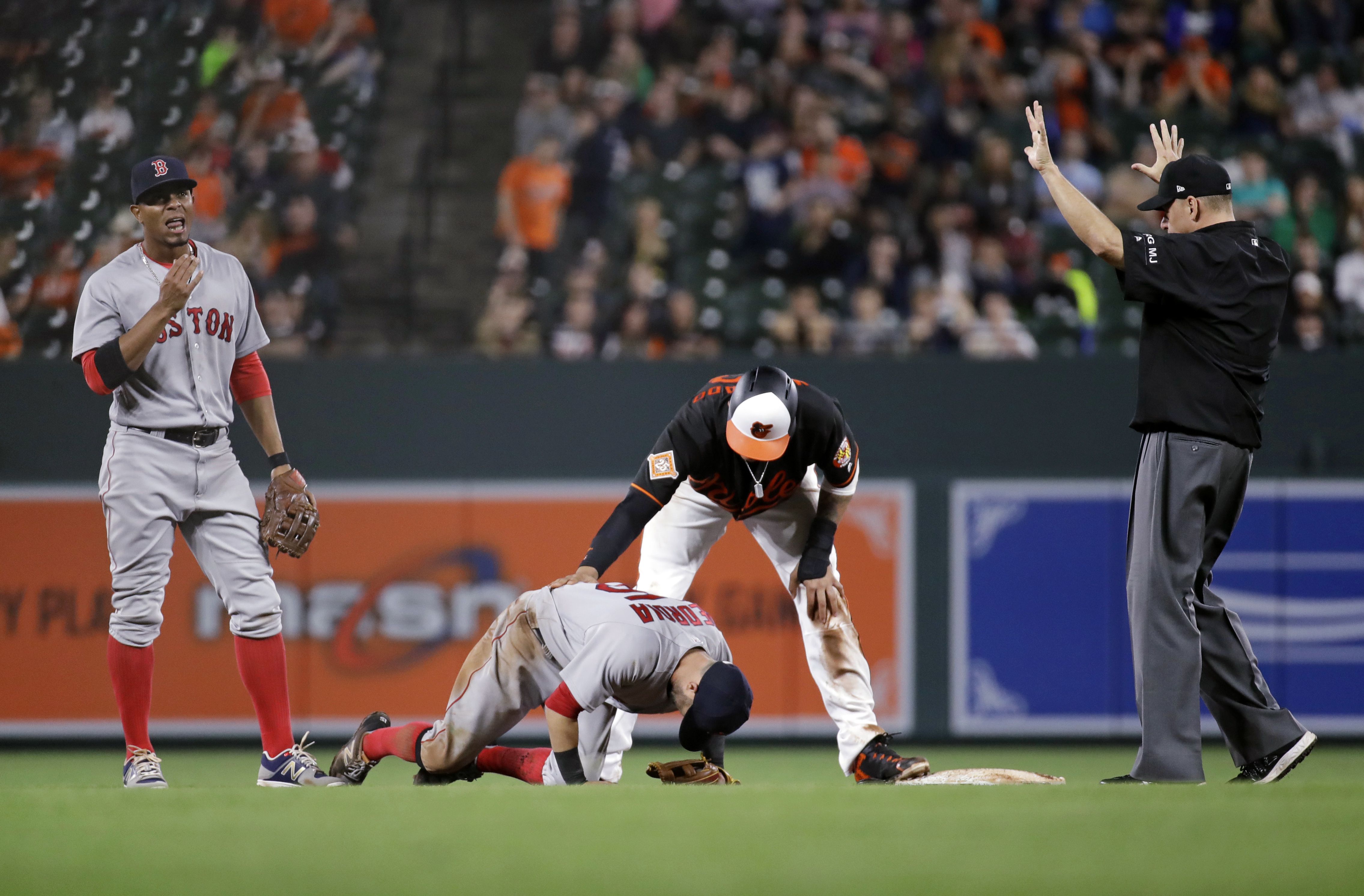 Dustin Pedroia has no ill will toward Manny Machado for collision that led  to early retirement: 'I'm not upset about anything anymore' 
