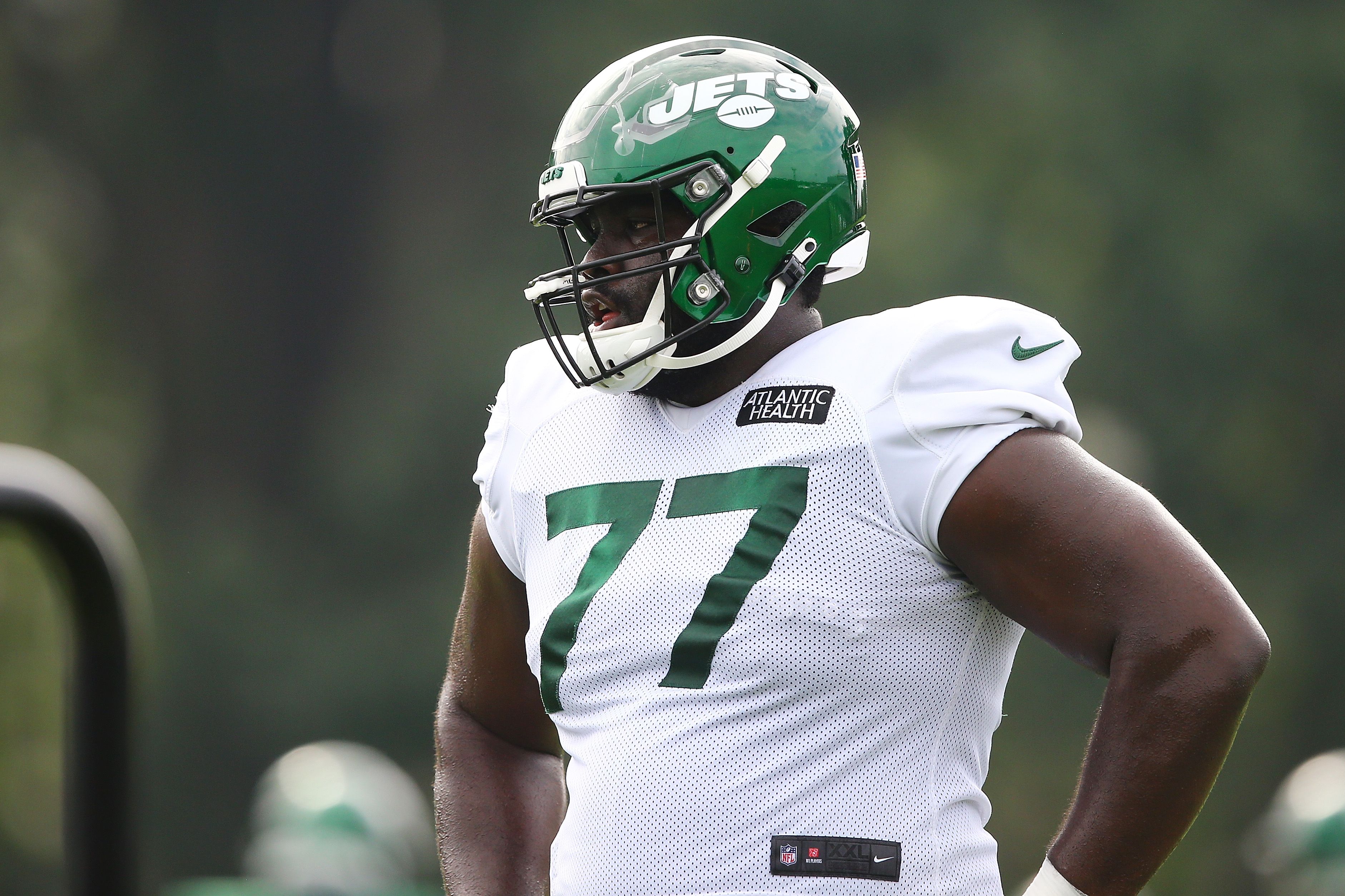 Mekhi Becton has been lone bright spot for New York Jets