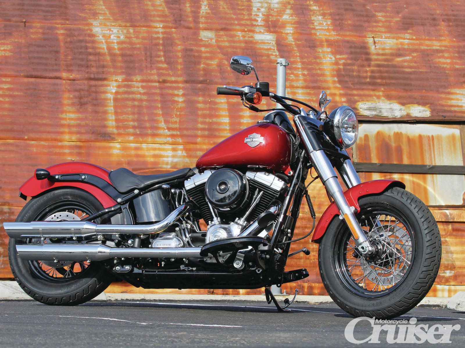 2015 Harley-Davidson Softail Slim Custom Red Paint
