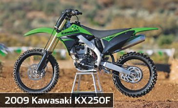 2009 Kawasaki KX250F Test Review- Kawasaki Motocross Bike First Ride | World