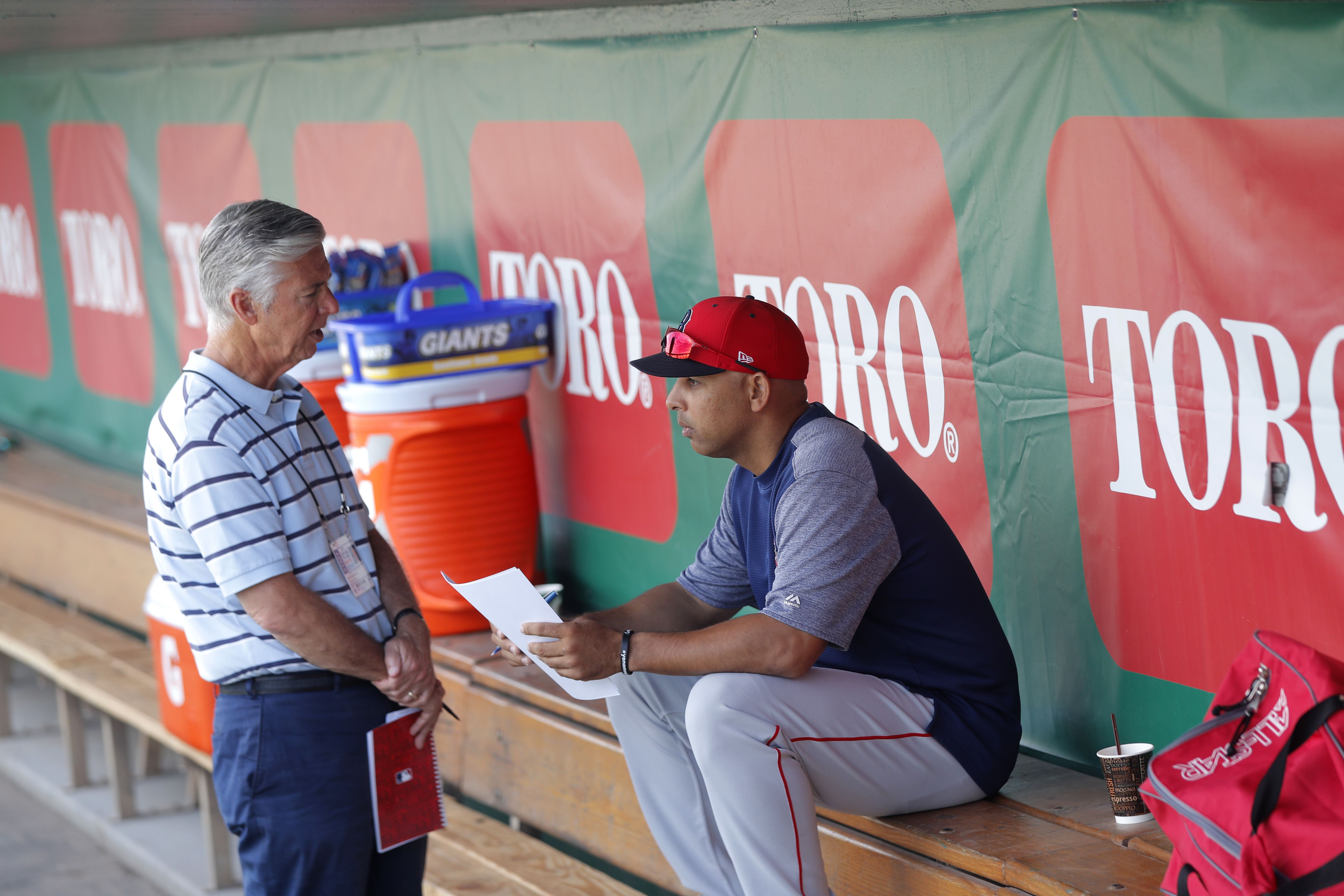 Red Sox exercised manager Alex Cora's option for 2 seasons - The San Diego  Union-Tribune