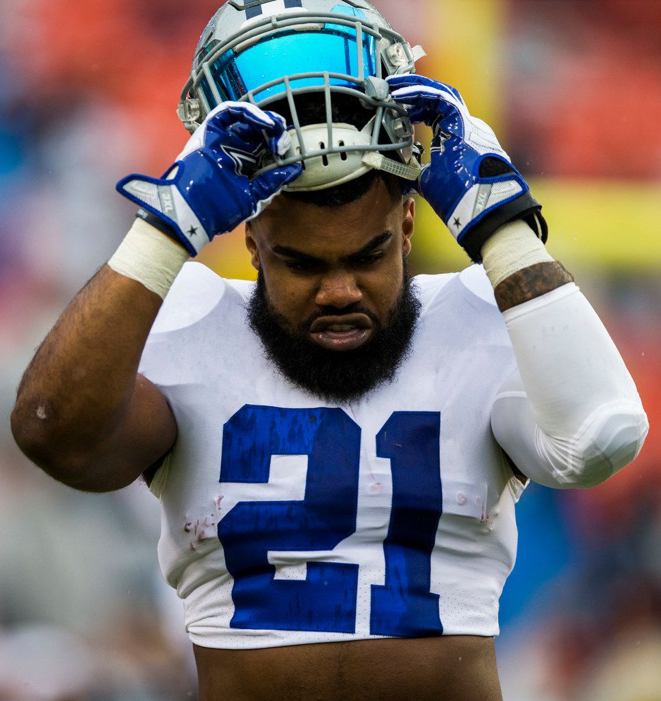 Cowboys' Ezekiel Elliott teases Thanksgiving throwback uniforms