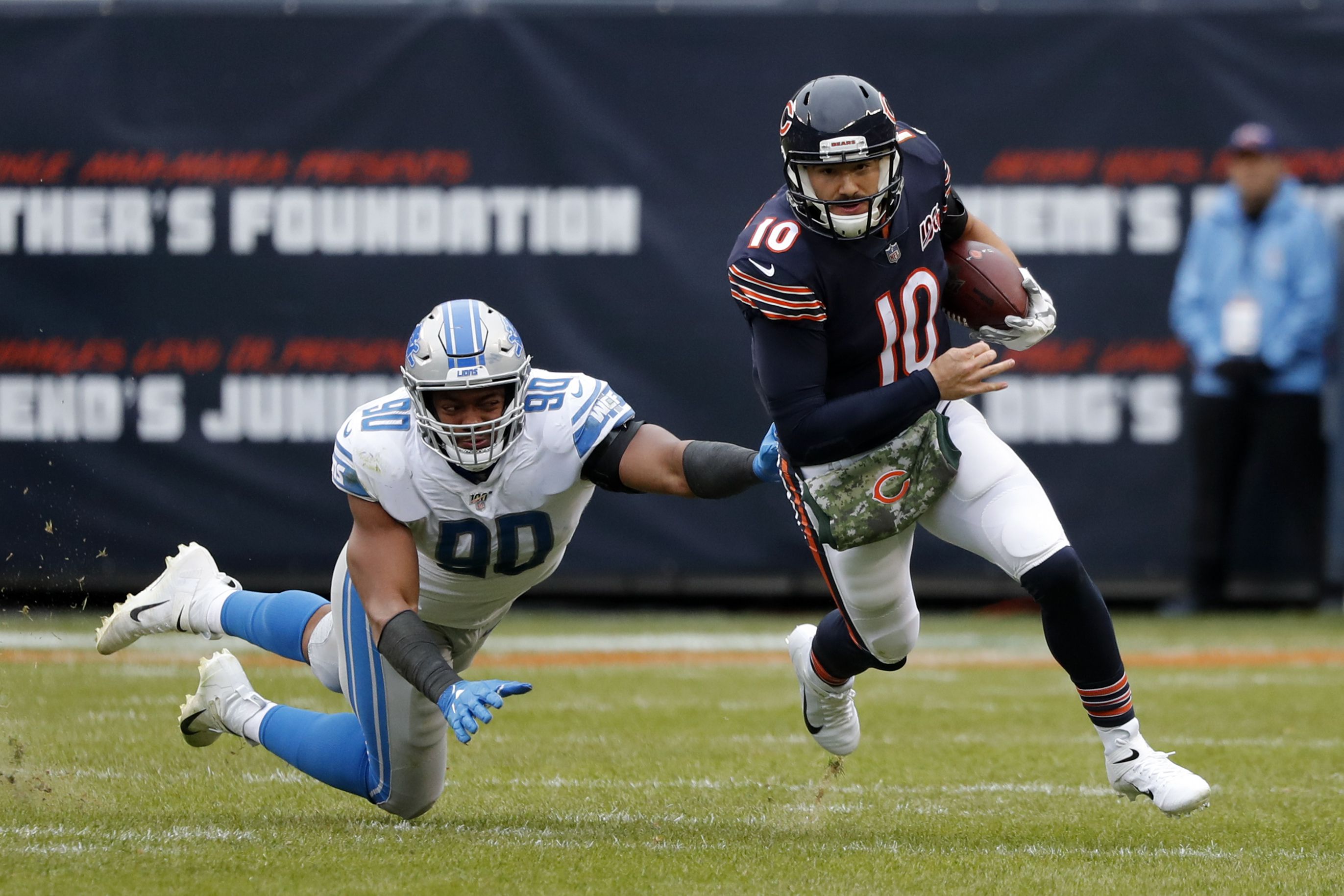 Mitch Trubisky Will Start for the Bears, but He Hasn't Actually Won the Job