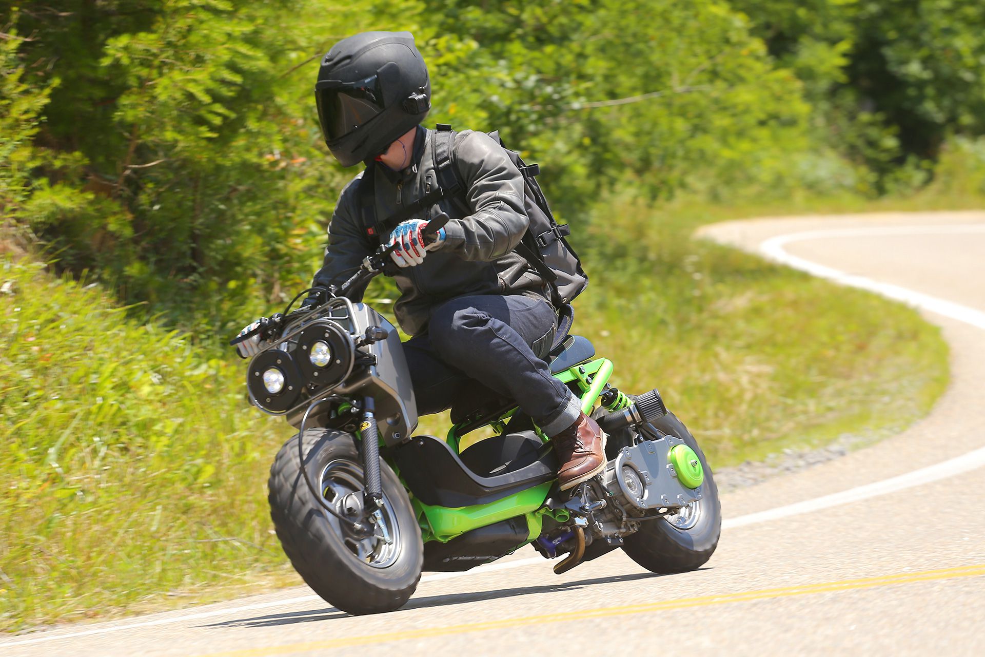 2016 Smokey Mountain Crawl, Honda Ruckus vs. The Dragon | Cycle World