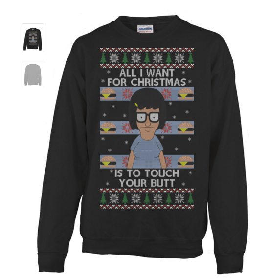 bob's burgers ugly christmas sweater