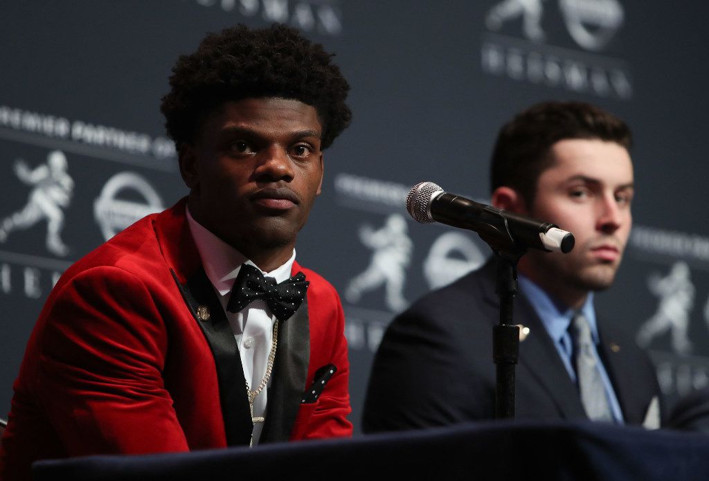 Baker Mayfield and Lamar Jackson gave Round 1 a Heisman bookend 