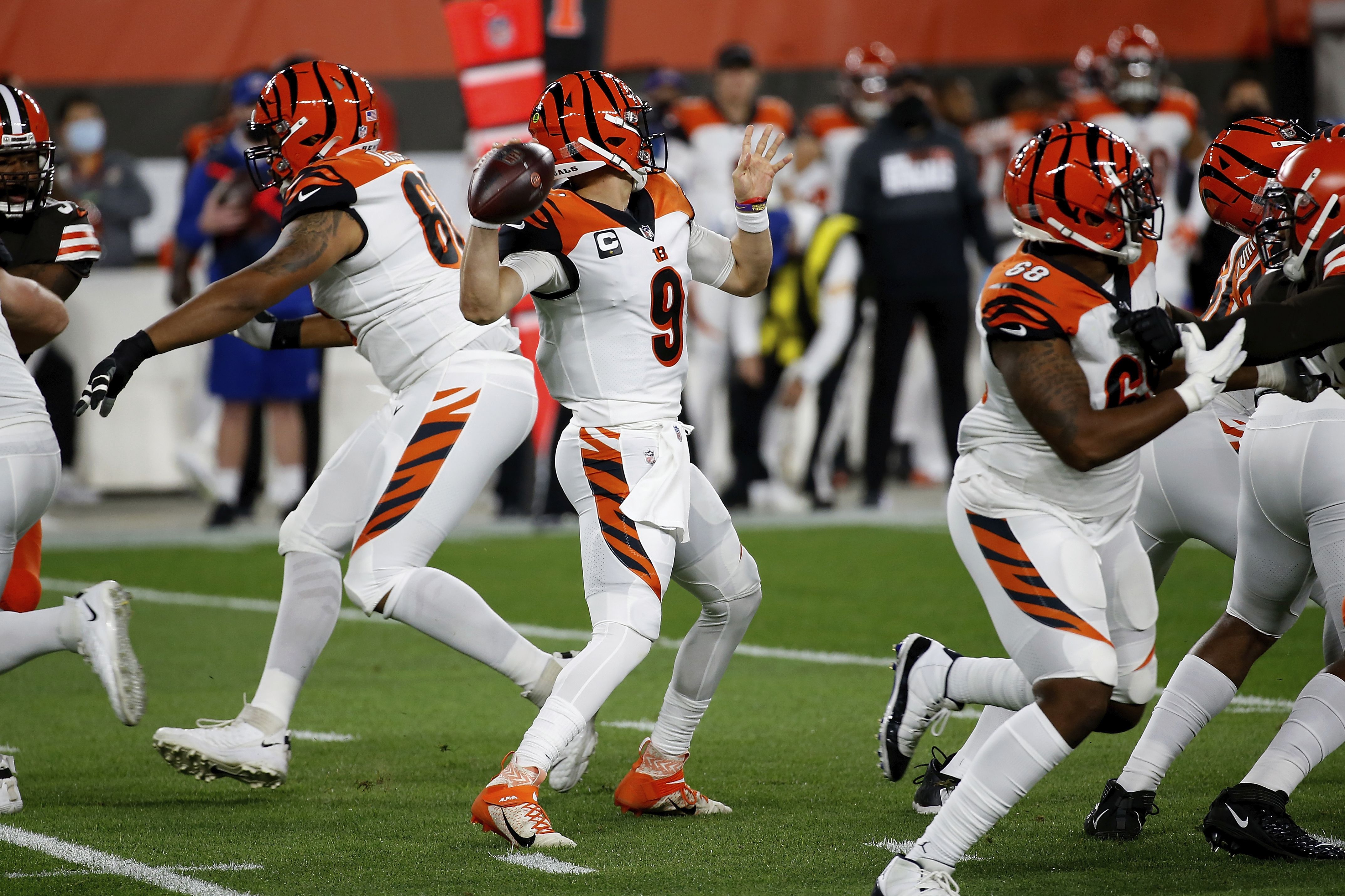 See ya next year': No1 pick Joe Burrow carted off in Bengals loss, NFL