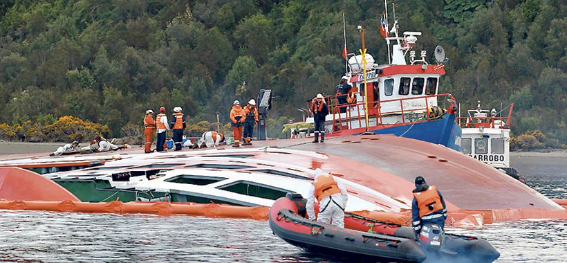 El "Seikongen", la embarcación siniestrada.