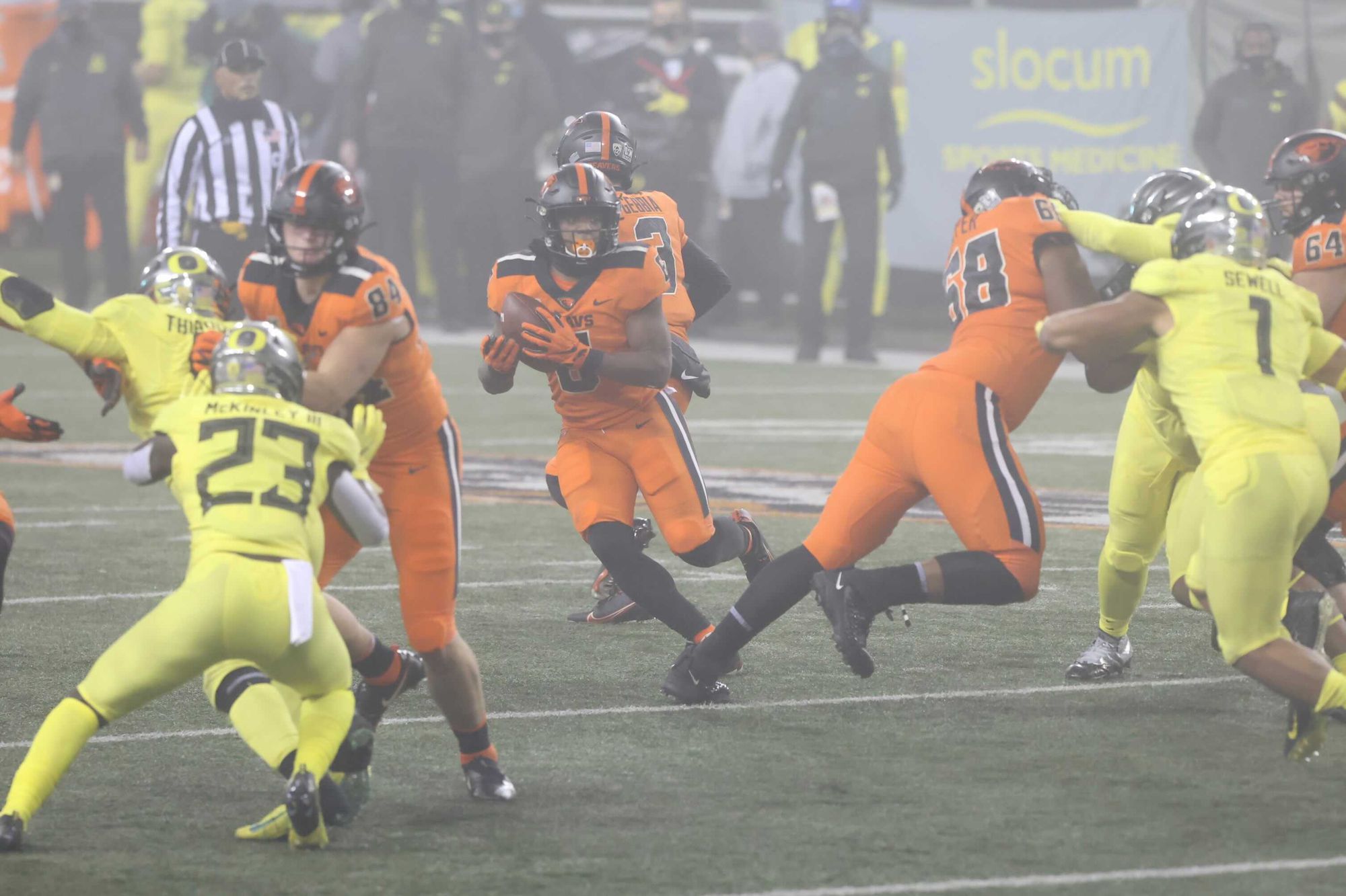 Oregon State Beavers' Jermar Jefferson, Nathan Eldridge earn weekly Pac-12  Conference awards 