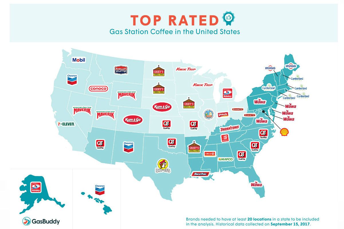 What Should I Eat in Your State's Gas Stations?