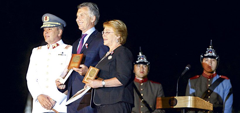 bachelet y macri