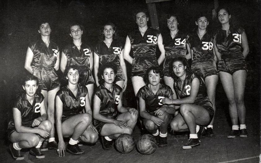 Chile básquetbol femenino 1950