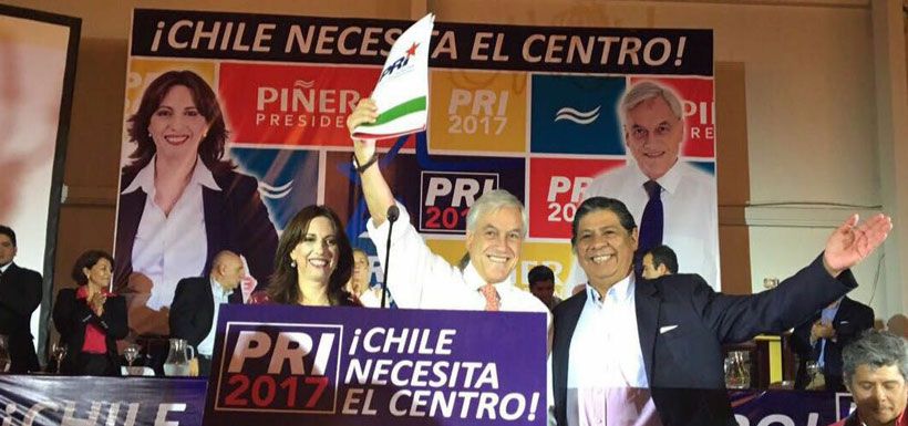 proclamación piñera pri