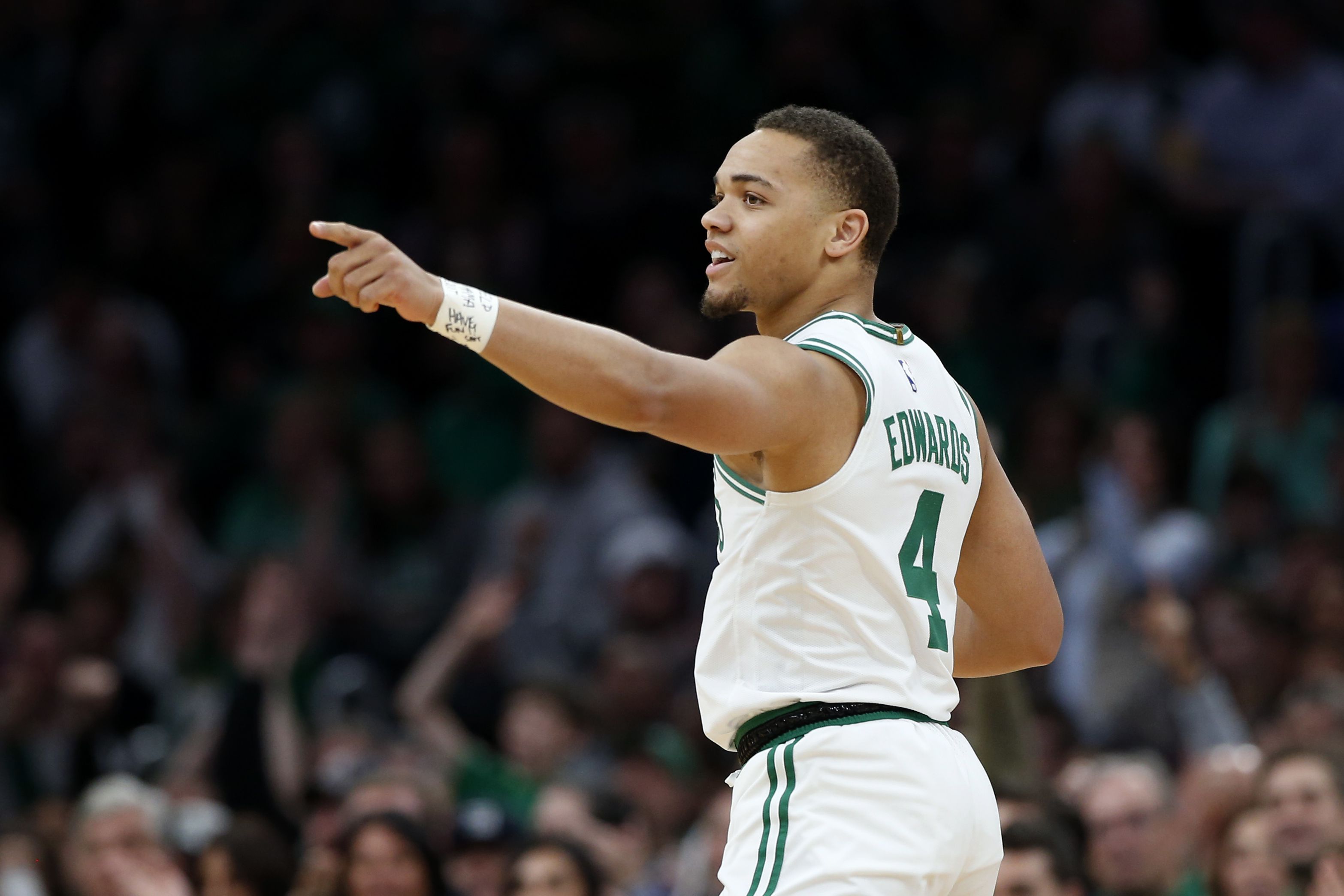 Carsen Edwards - Boston Celtics - Game-Worn Association Edition Rookie  Debut Jersey - 2019-20 Season