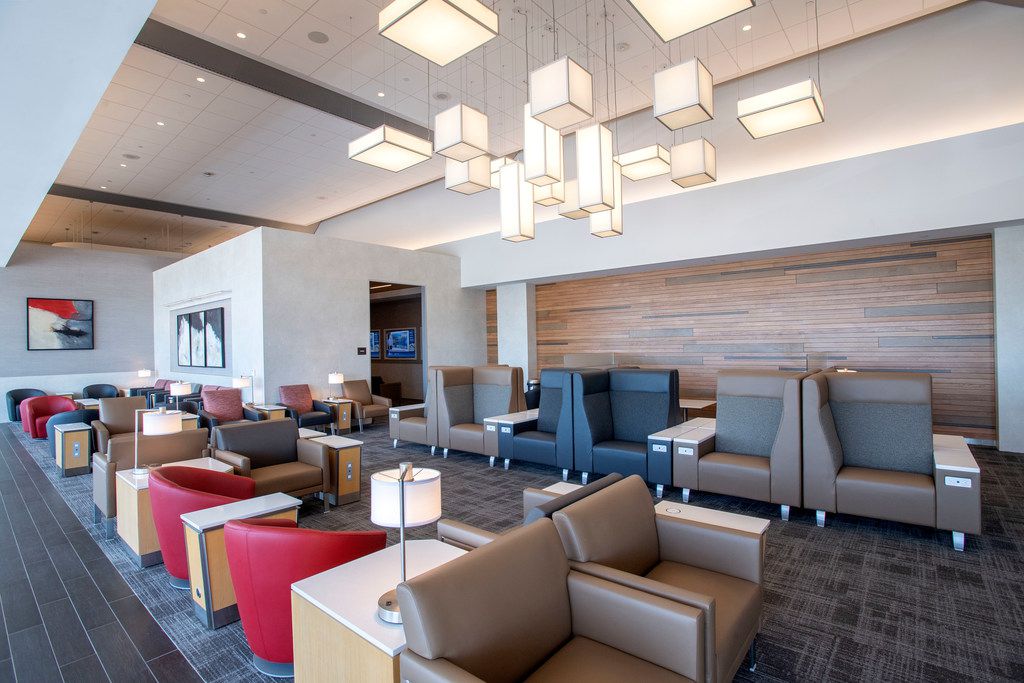 Go Inside American Airlines Swanky New Flagship Lounge At