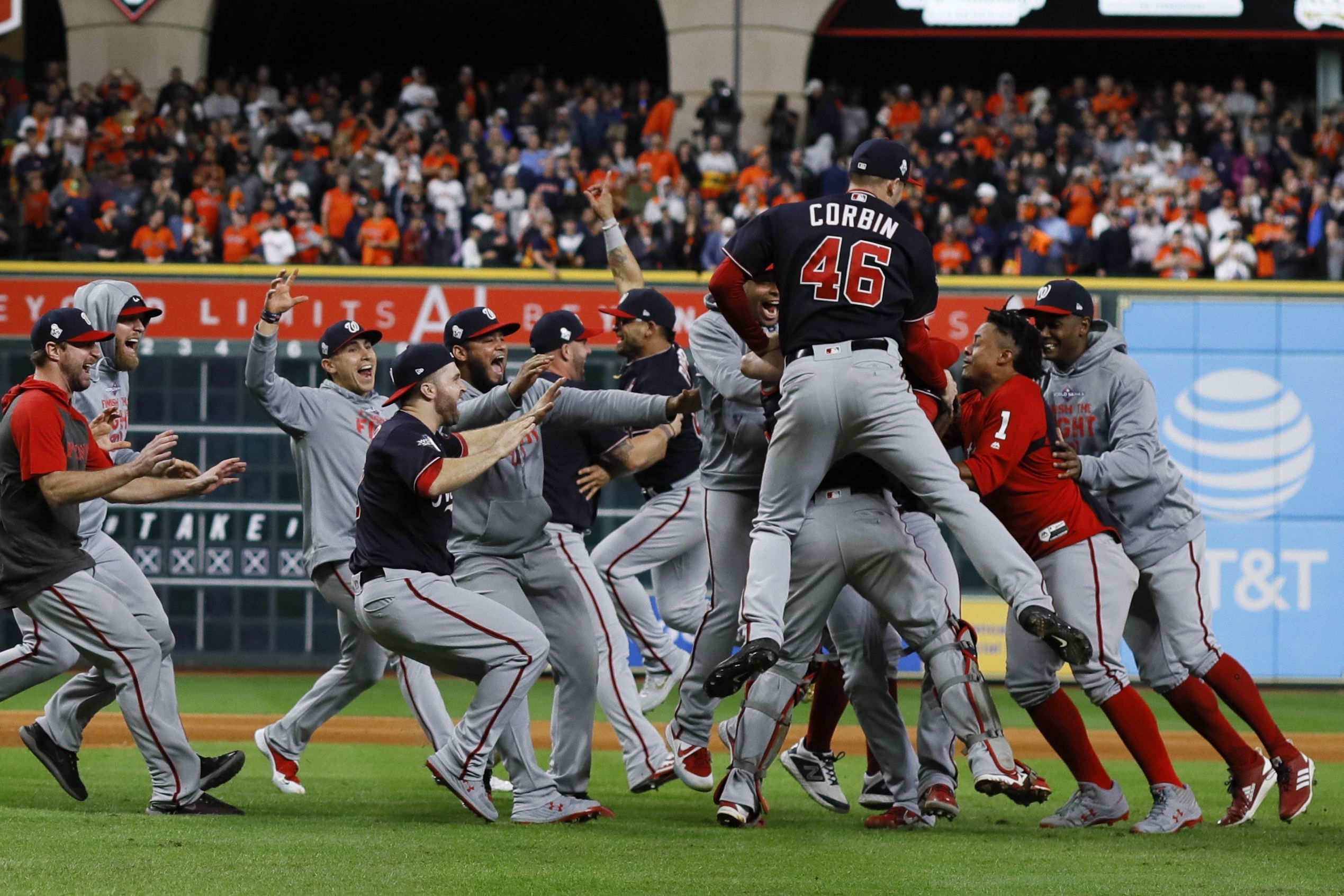 Washington completes the road, wins first World Series - The Boston Globe