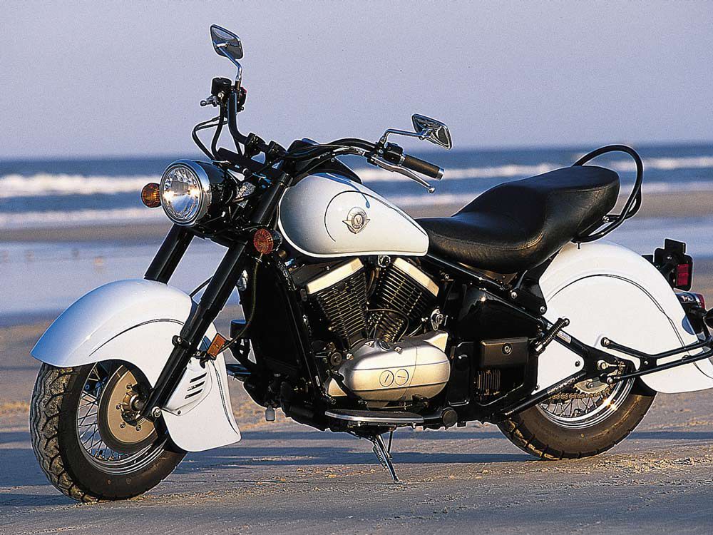 besejret Gooey bekæmpe Retro Review of the 2000 Kawasaki Vulcan 800 Drifter—From The Archives |  Motorcycle Cruiser