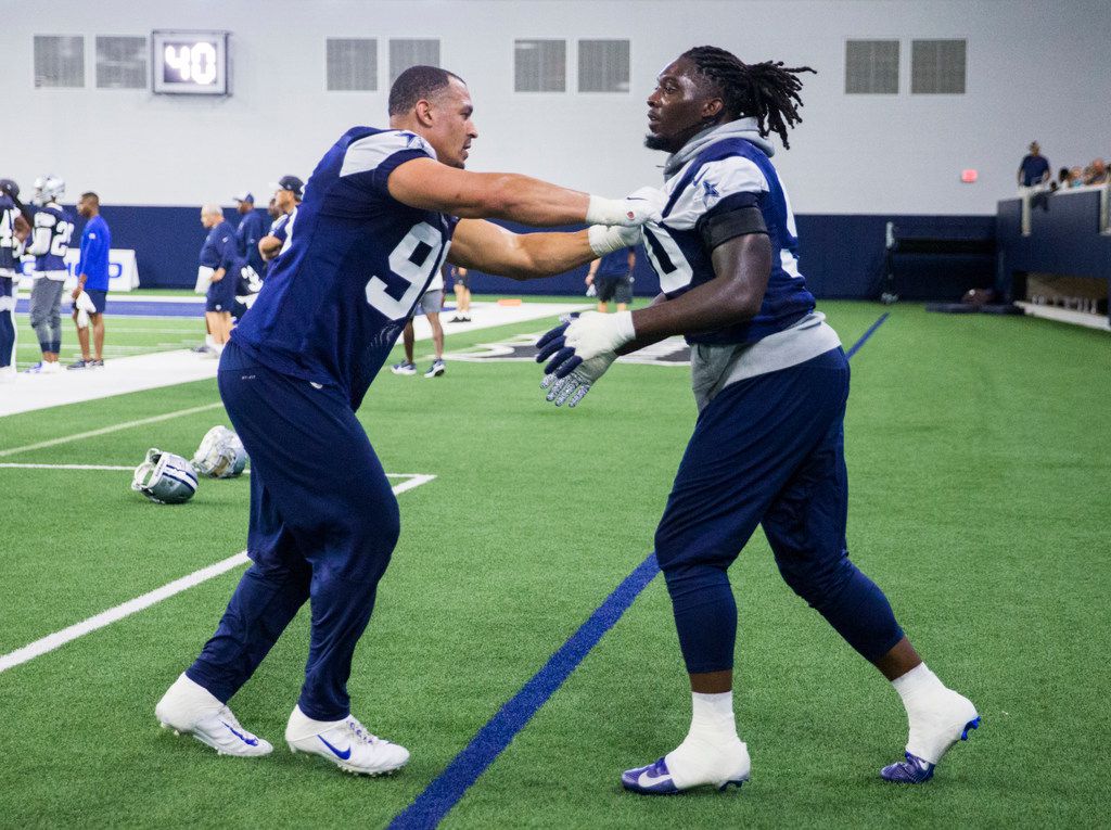 The moment Cowboys captain Tyrone Crawford takes on FOUR bouncers