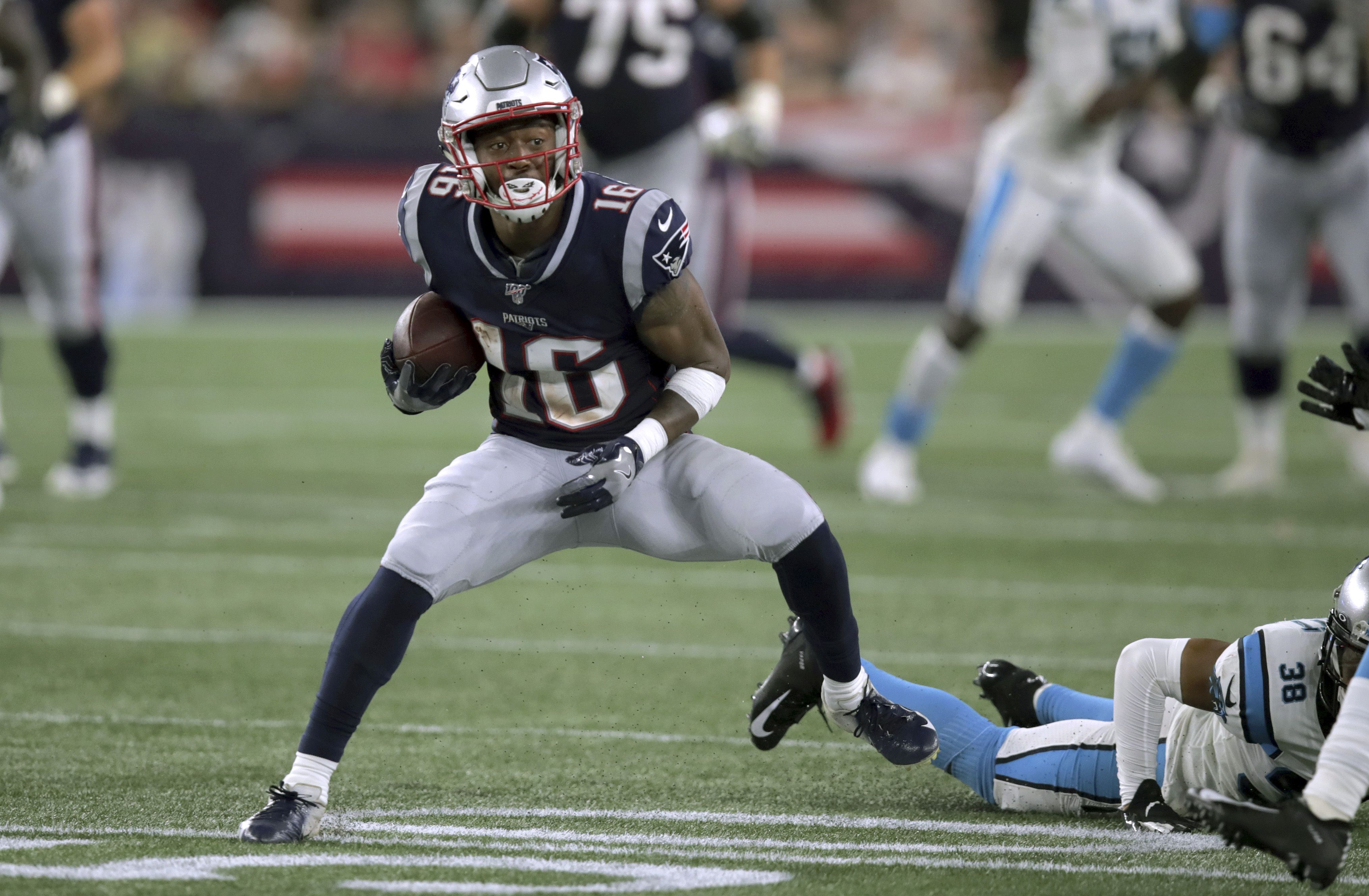 As Patriots' weird rookie numbers return, WR Jakobi Meyers remembers  getting assigned No. 69 