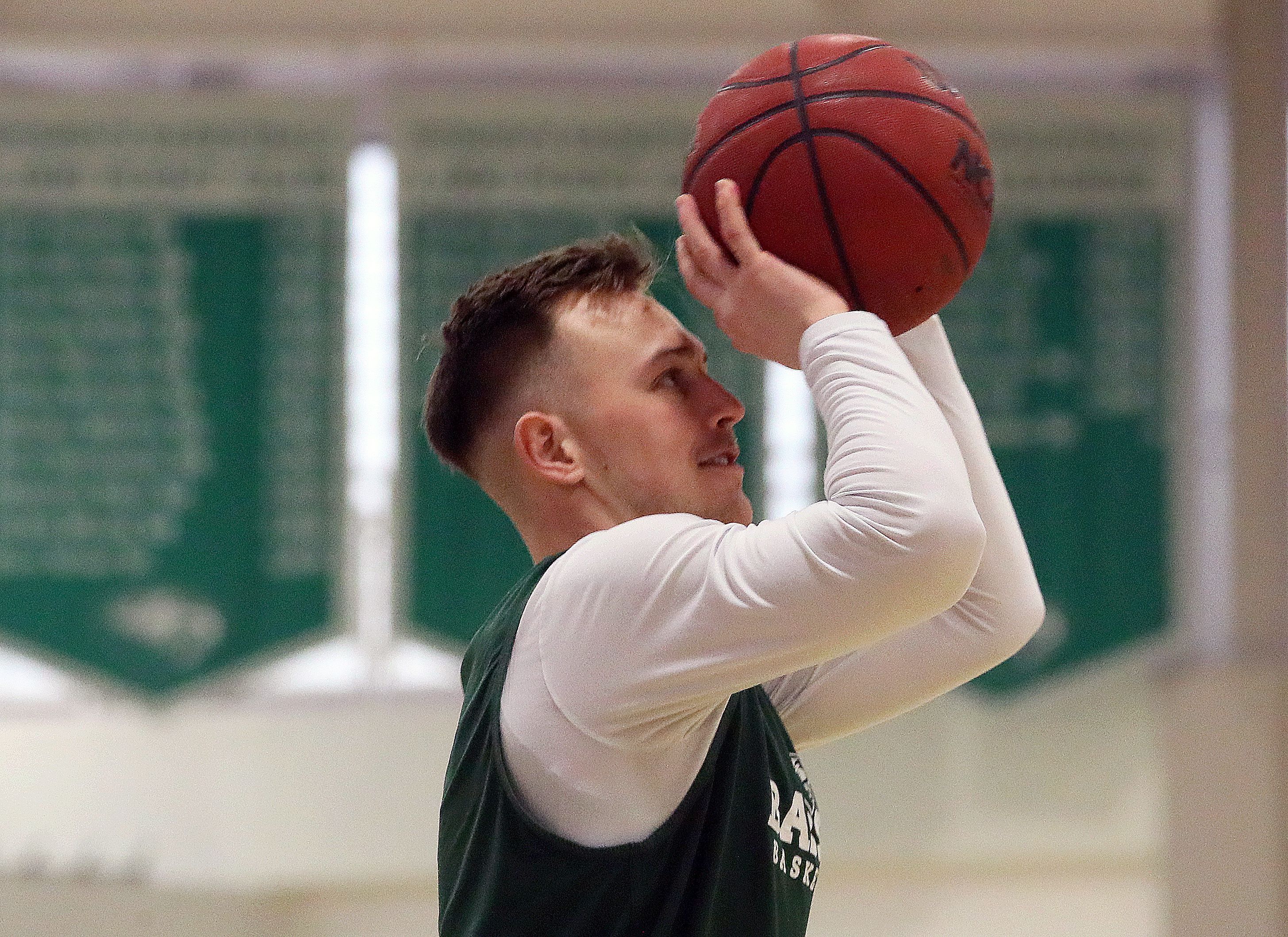 Crew Ainge, Danny's youngest son, has found the right fit at Babson