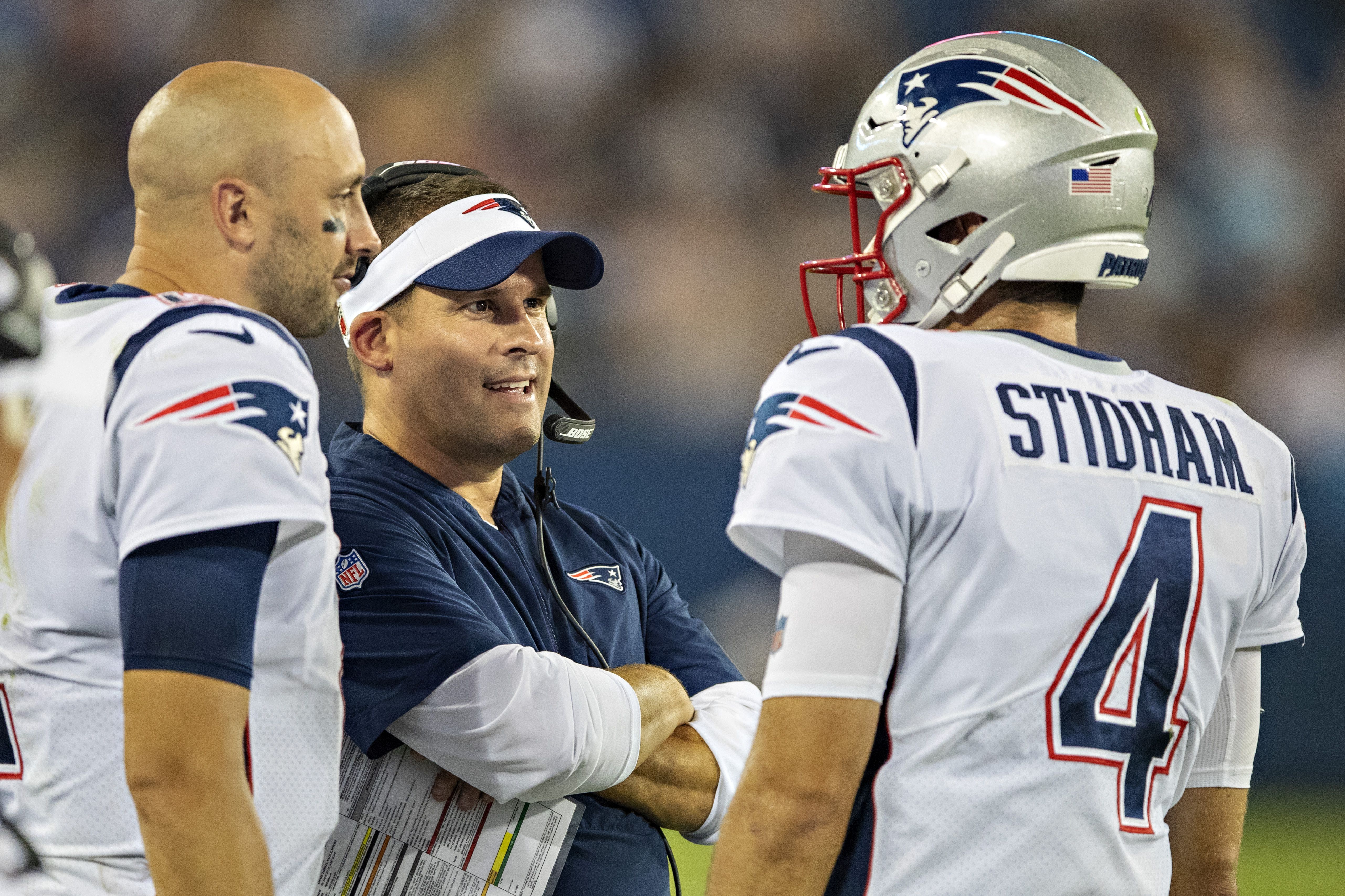 Josh McDaniels has 'seen plenty' of Jarrett Stidham, says he's confident in  understanding where Patriots QB is at in his development 