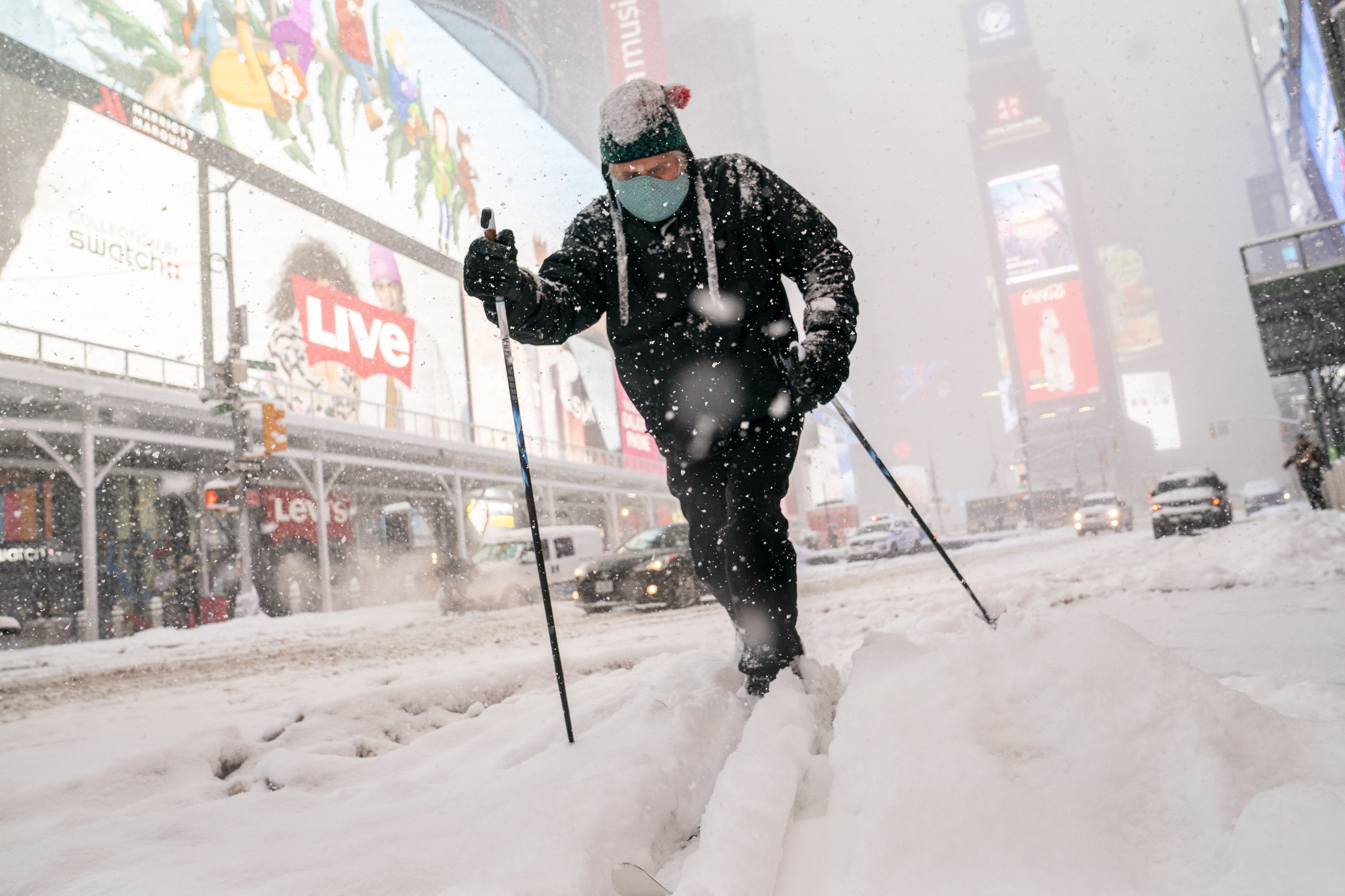 Snow-pocalypse: Nor'easter dumps more than a foot of snow across