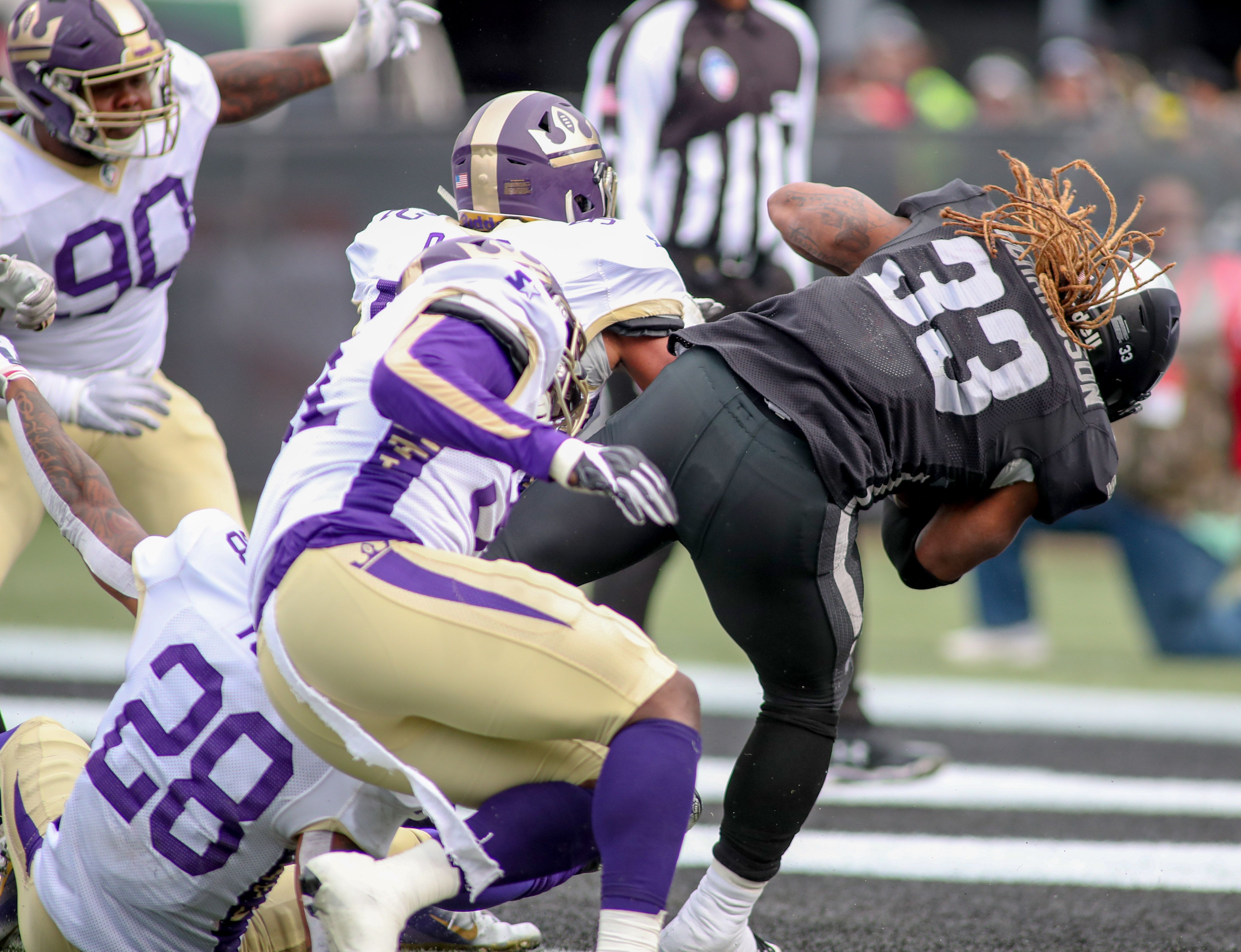 Wes Saxton – Orlando Apollos v Birmingham Iron