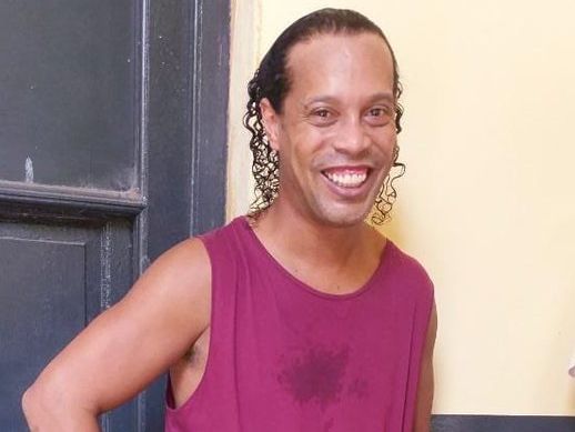 Ronaldinho en la cárcel