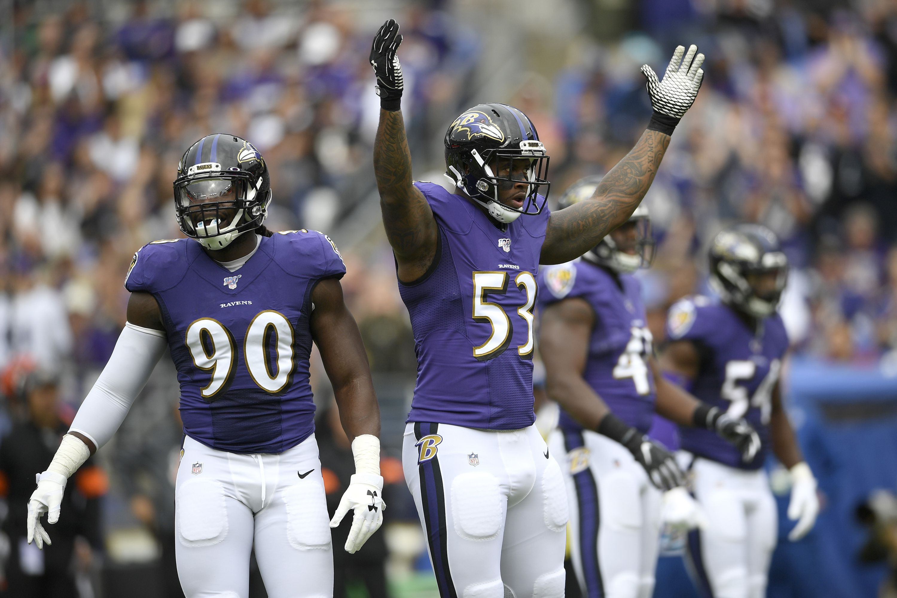 Ravens DE Jihad Ward: Titans Victory Was 'Very, Very Personal' - PressBox