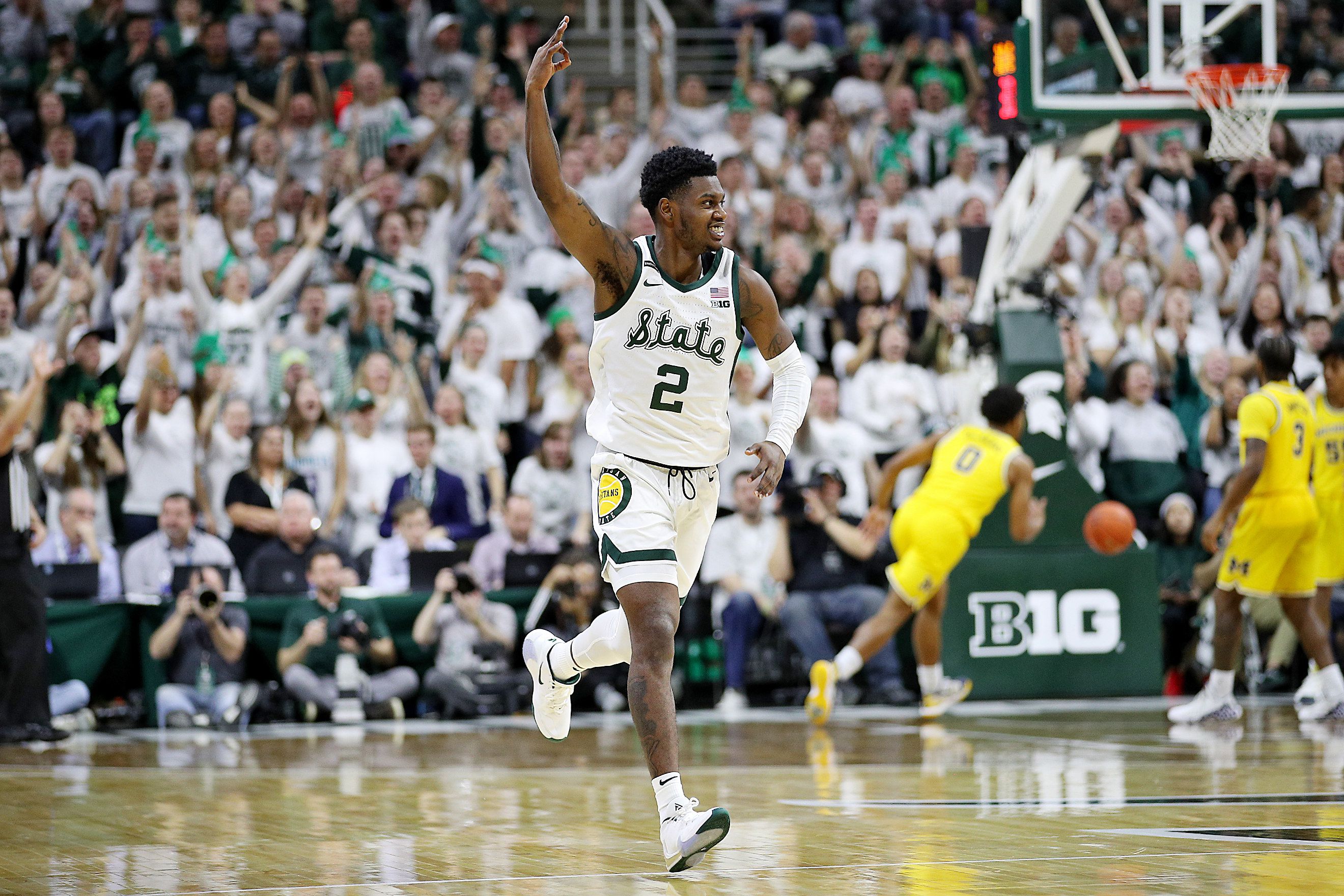 Michigan State To Keep Rocket Watts Coming Off The Bench For Now At Least Mlive Com