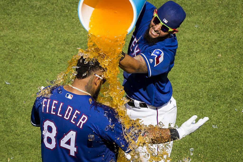 30 May 2016: Texas Rangers Designated hitter Prince Fielder (84