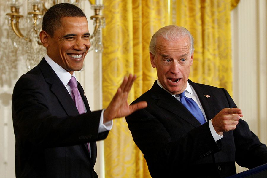 Obama y Biden