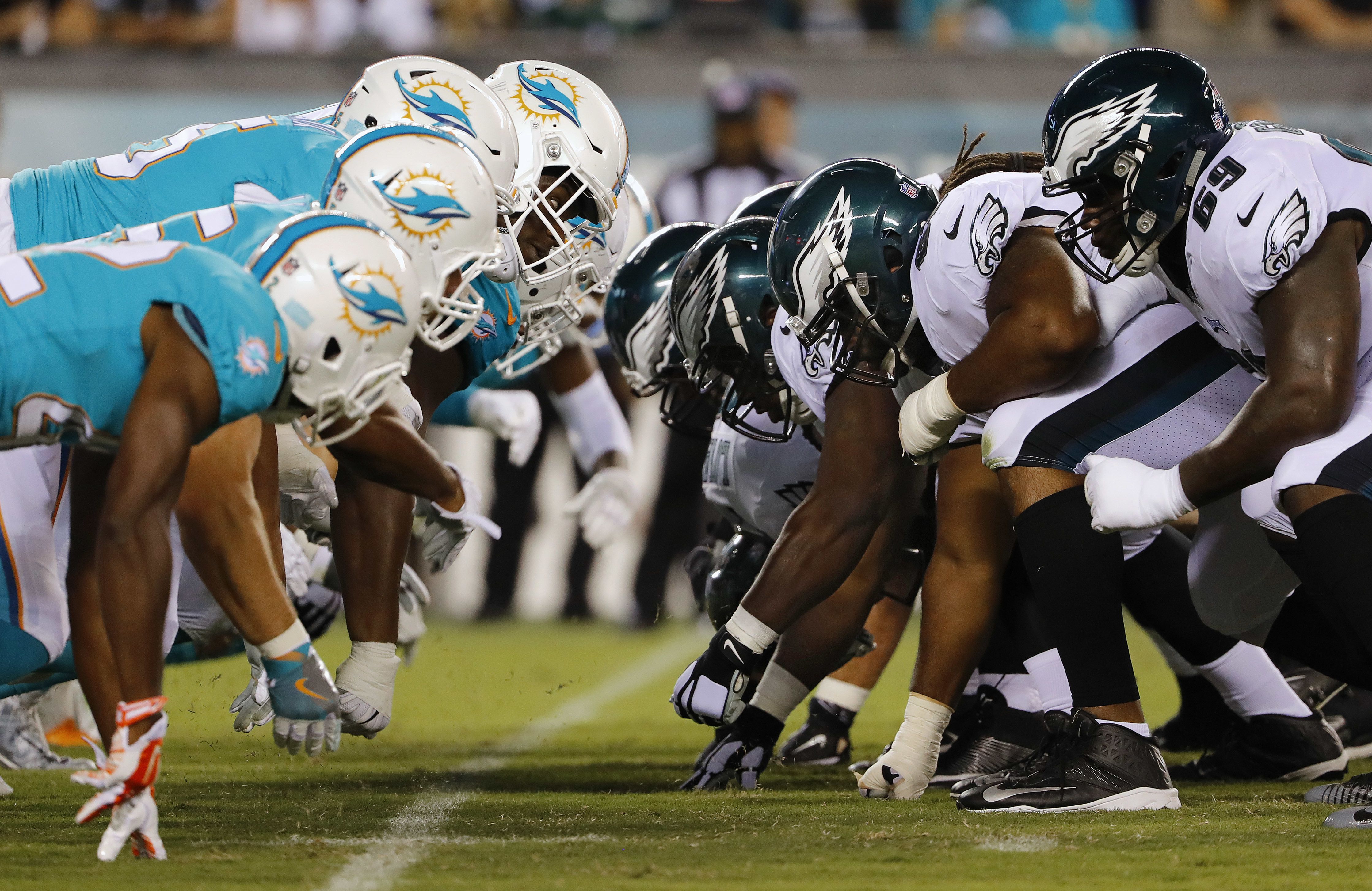 Watch Dolphins vs. Eagles