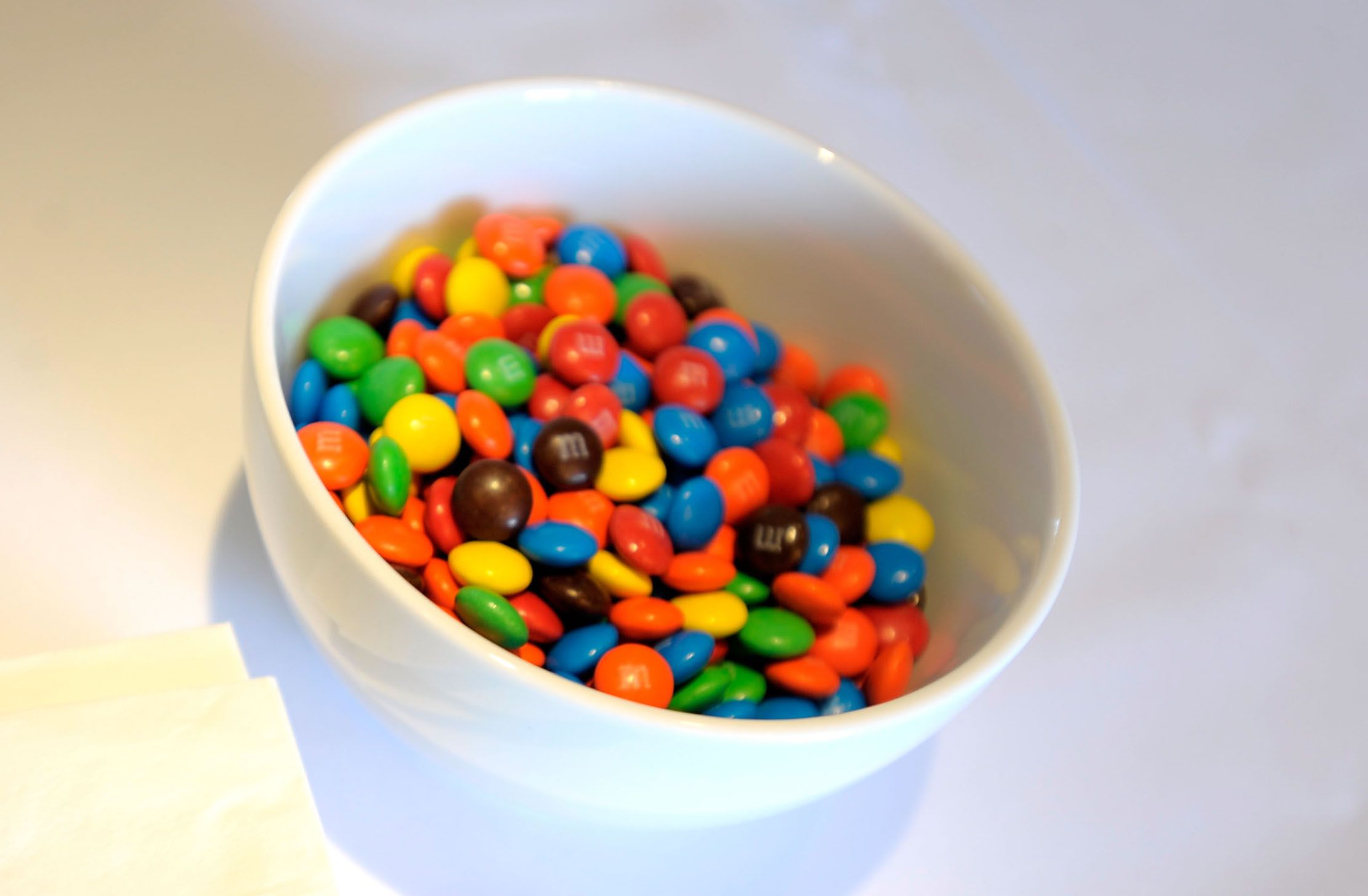 Large Bowl of M&M's