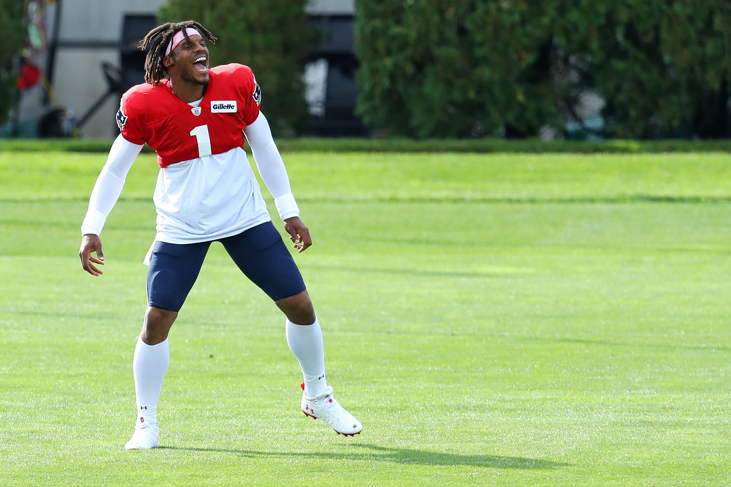 Cam Newton will wear jersey No. 1 for New England Patriots 